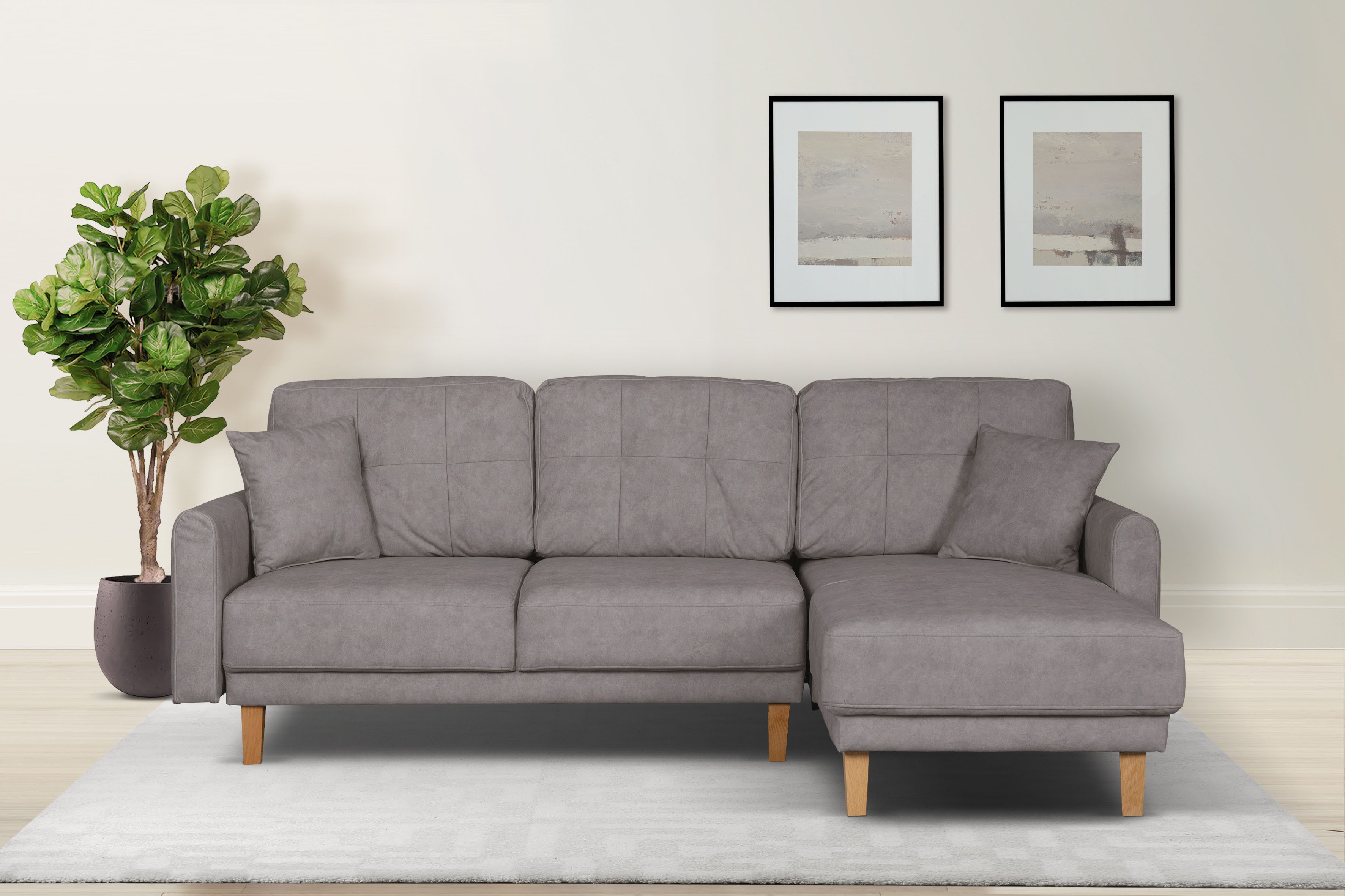 Home affaire Ecksofa TRIPLO optionale Schlafsofa günstig online kaufen