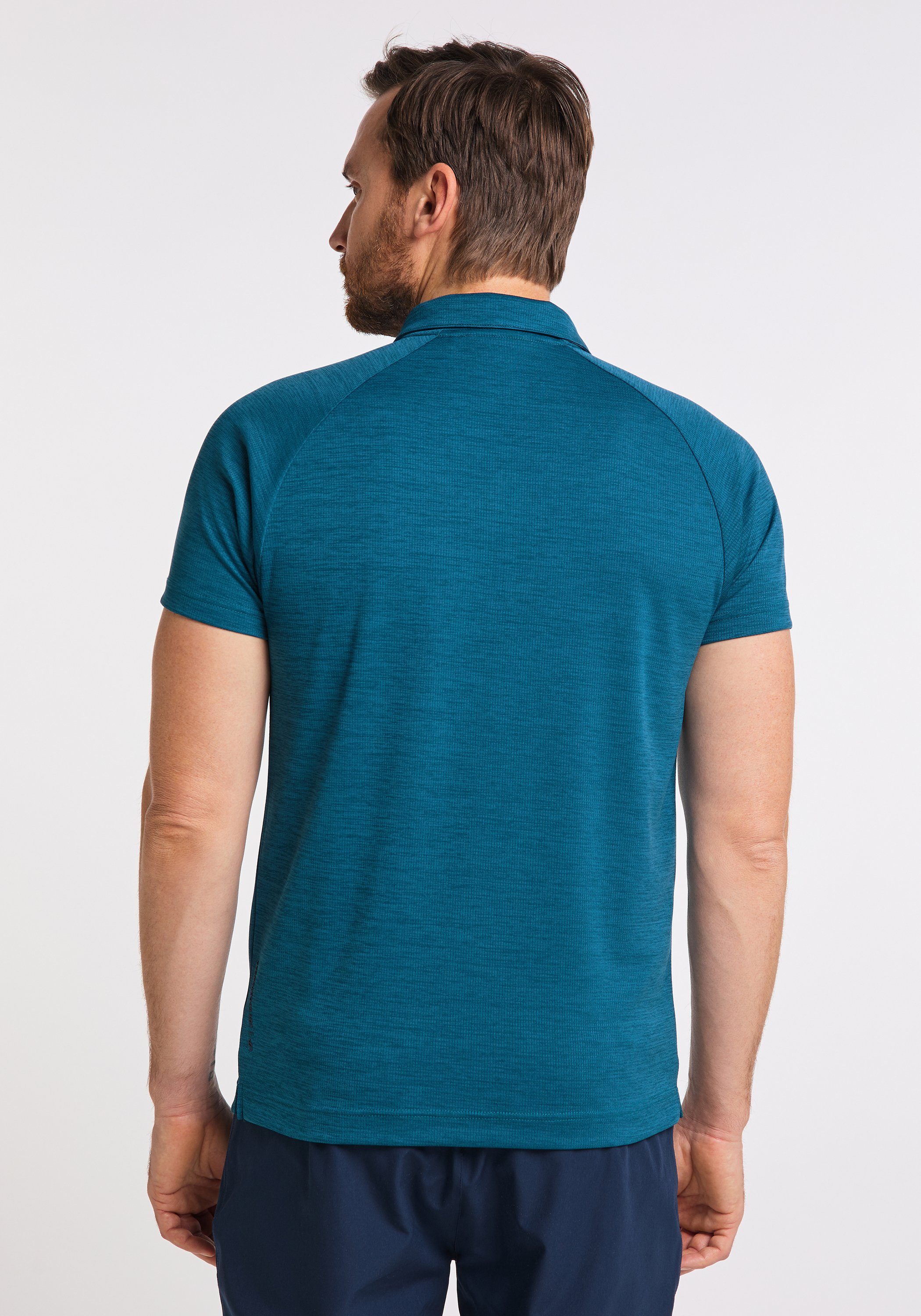 melange IVO deep turquoise Joy Sportswear Polo Poloshirt