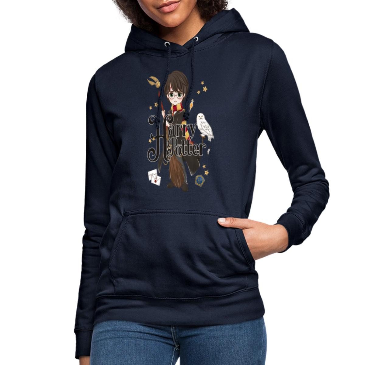Spreadshirt Hoodie Harry Potter Elemente Damen günstig online kaufen