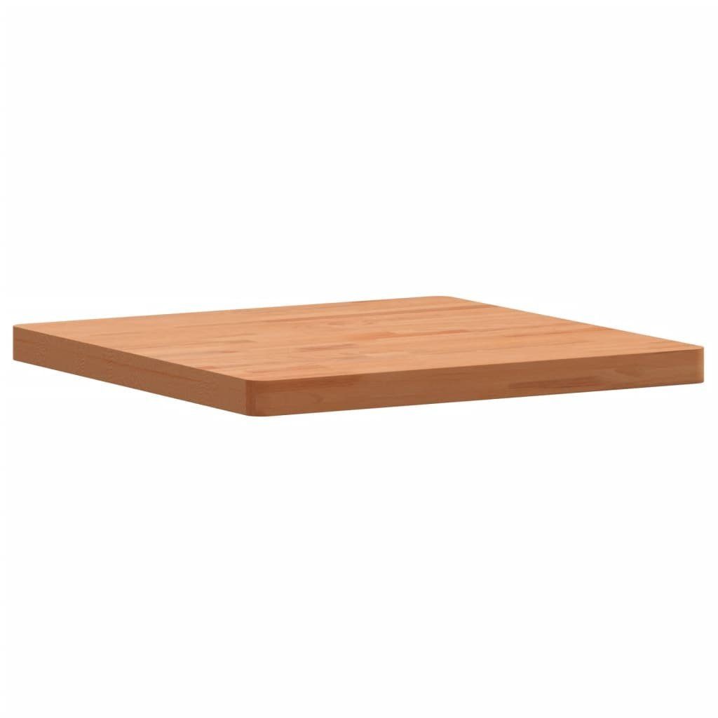 furnicato Tischplatte Massivholz Buche cm Quadratisch 60x60x4
