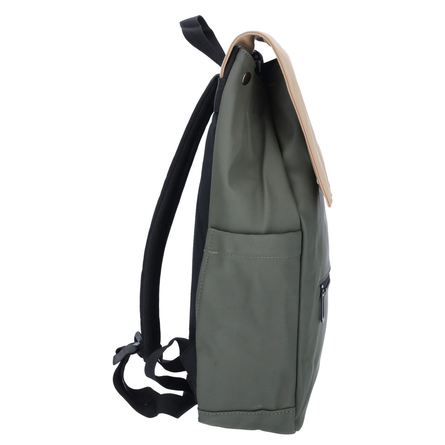 TheTrueC Freizeitrucksack TheTrueC Rucksack Urban Line - Lisa olive-taupe (1-tlg)