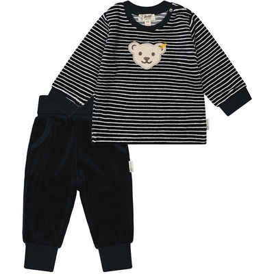 Steiff Hausanzug »Baby Set Softbundhose + Sweatshirt«