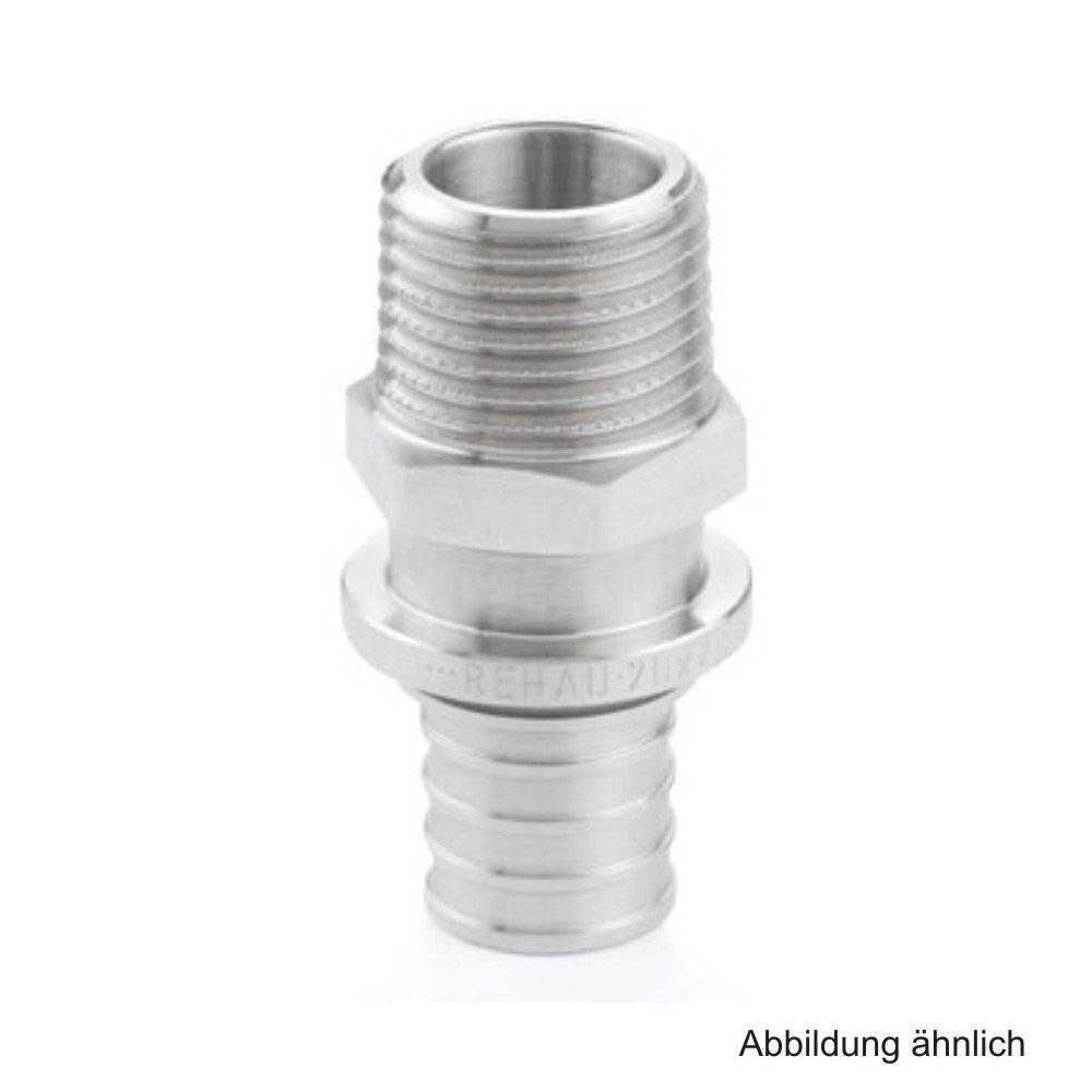 Rehau Fußbodenheizung Rehau Übergang mit AG, 20 x 2,0 mm - R 1/2"