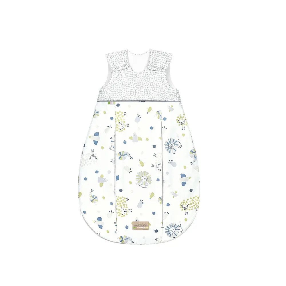 Odenwälder Babyschlafsack prima klima Schlafsack Gr. 80, Wildlife grey