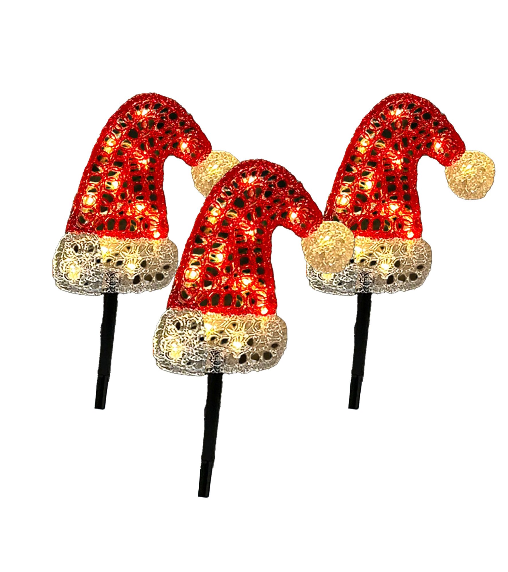 OTTO home LED Dekoobjekt Acryl Leuchtstäbe GIVVEN, LED fest integriert, 3 Erdspieße a 10 LED's, Stab 44 cm, Batteriebetrieb – Bild 3 von 3