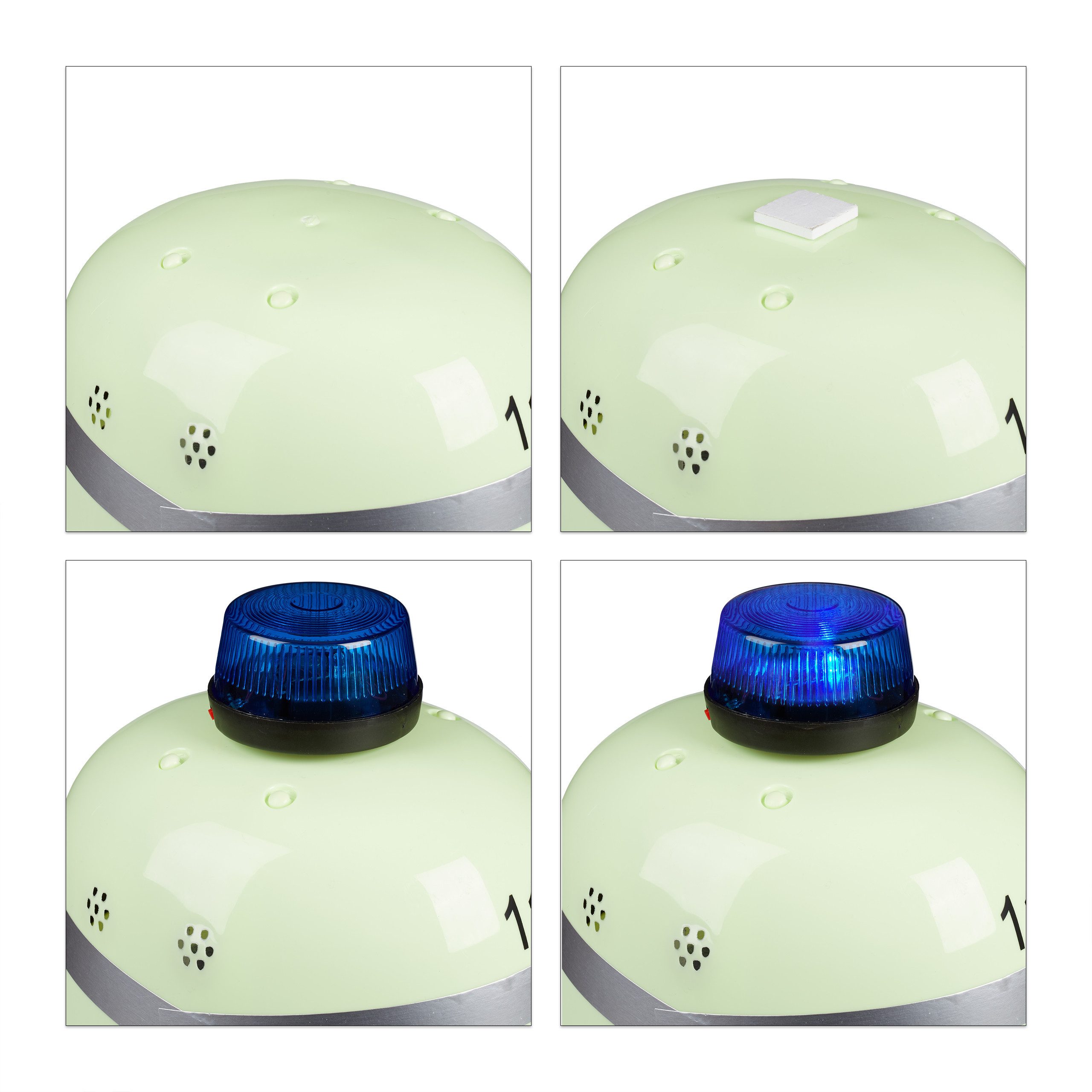 relaxdays Feuerwehrhelm 12 x Feuerwehrhelm Kinder