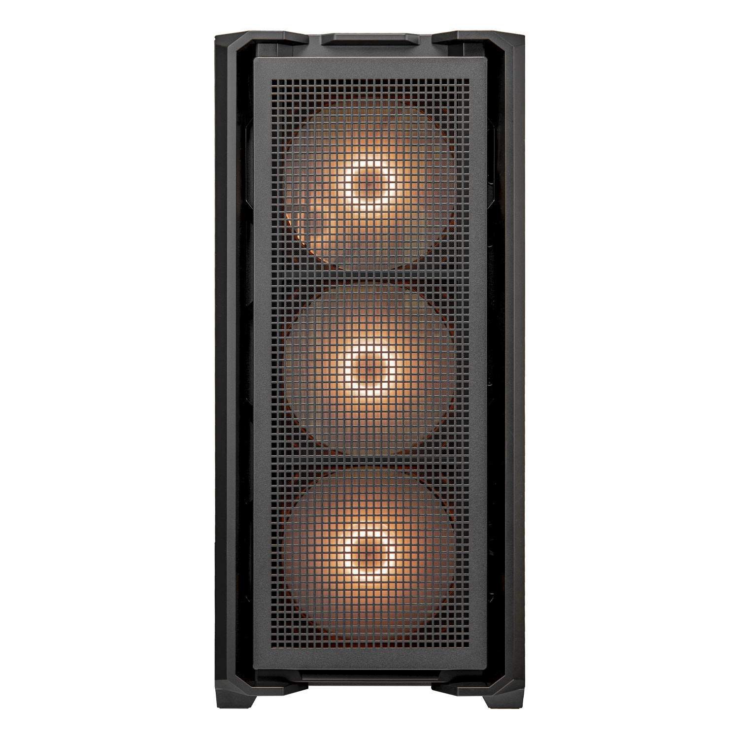 Cougar Gaming-Gehäuse MX600 BK, Full-Tower, USB/Audio, 2x USB 3.0, 1x Type-C Gen2, ATX, schwarz, 4 Lüfter vormontiert