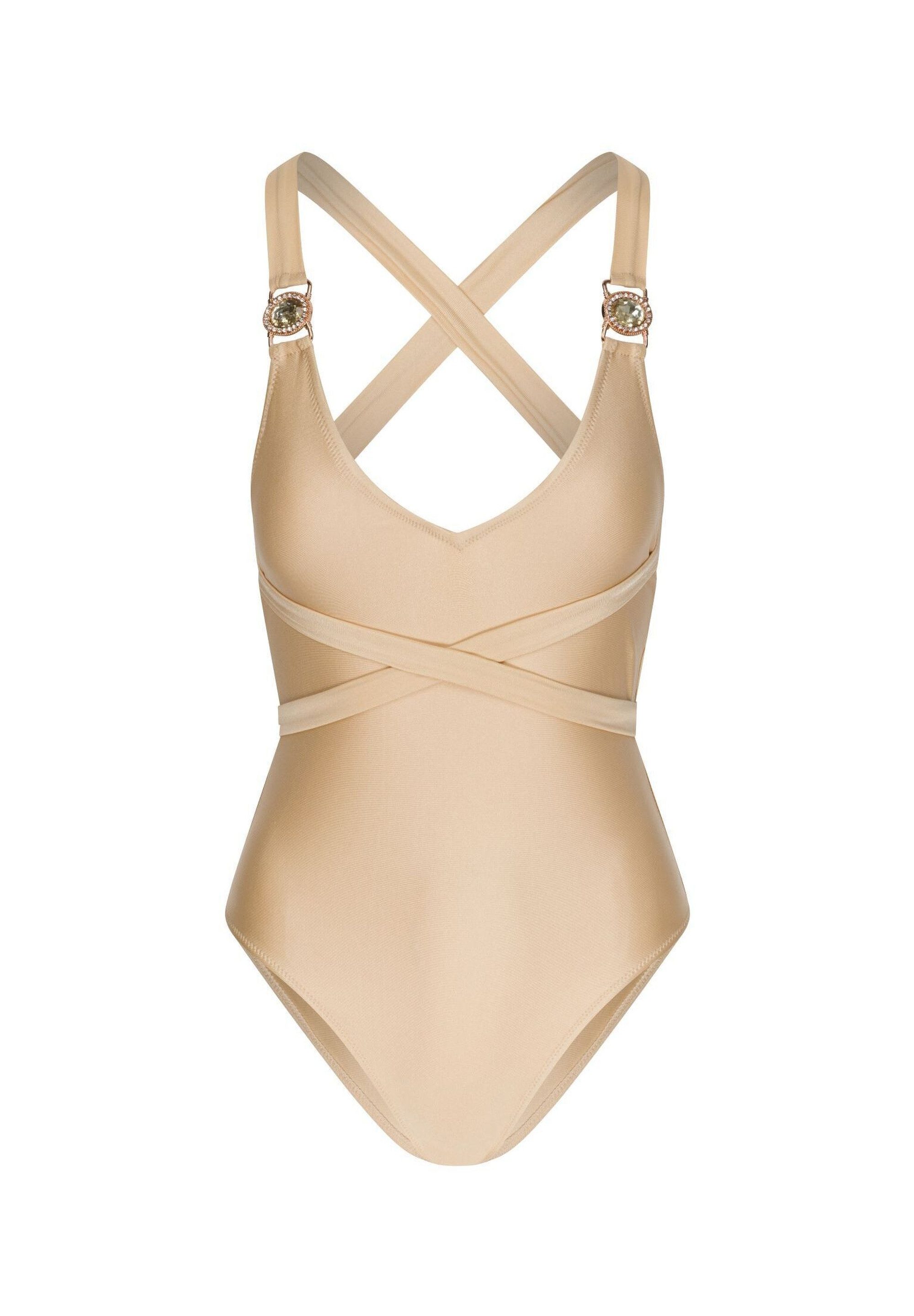 Moda Minx Badeanzug Amour (1-St) mit tollem Steinbesatz