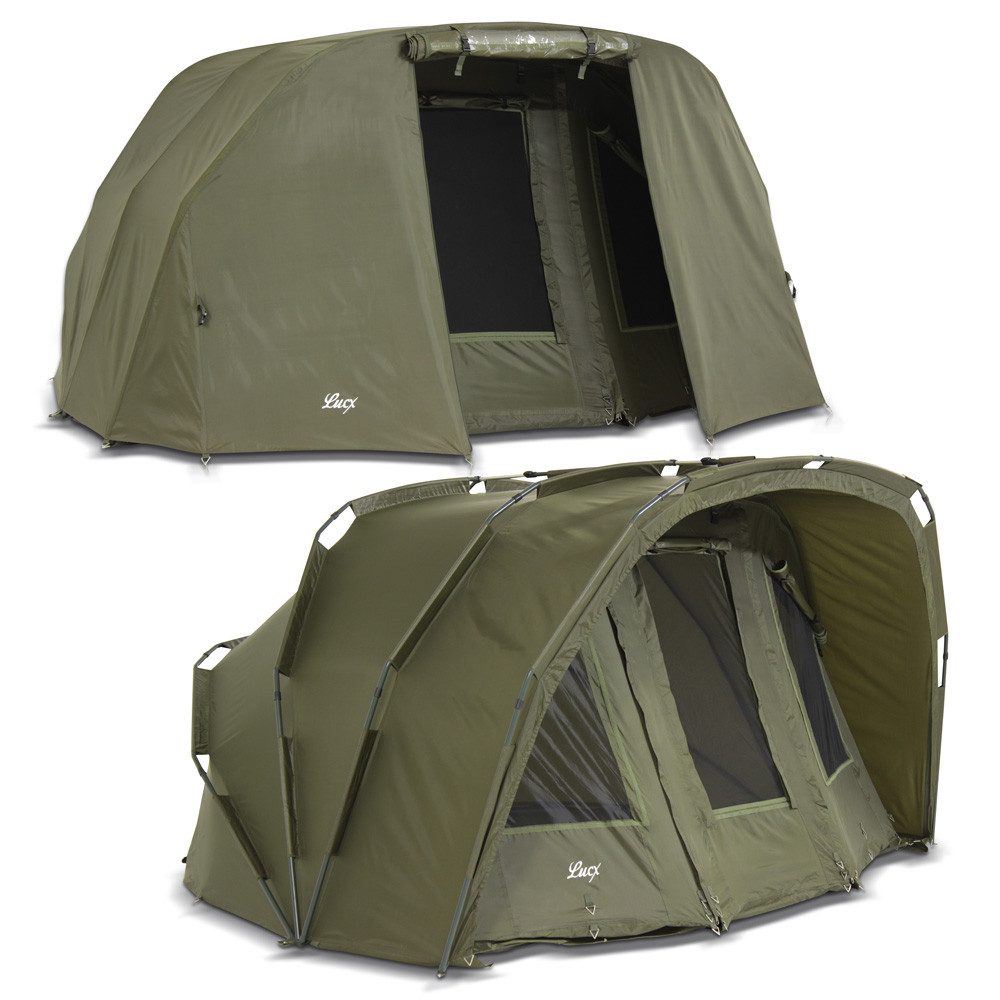 Angelzelt Tiger Karpfenzelt + Überwurf Bivvy