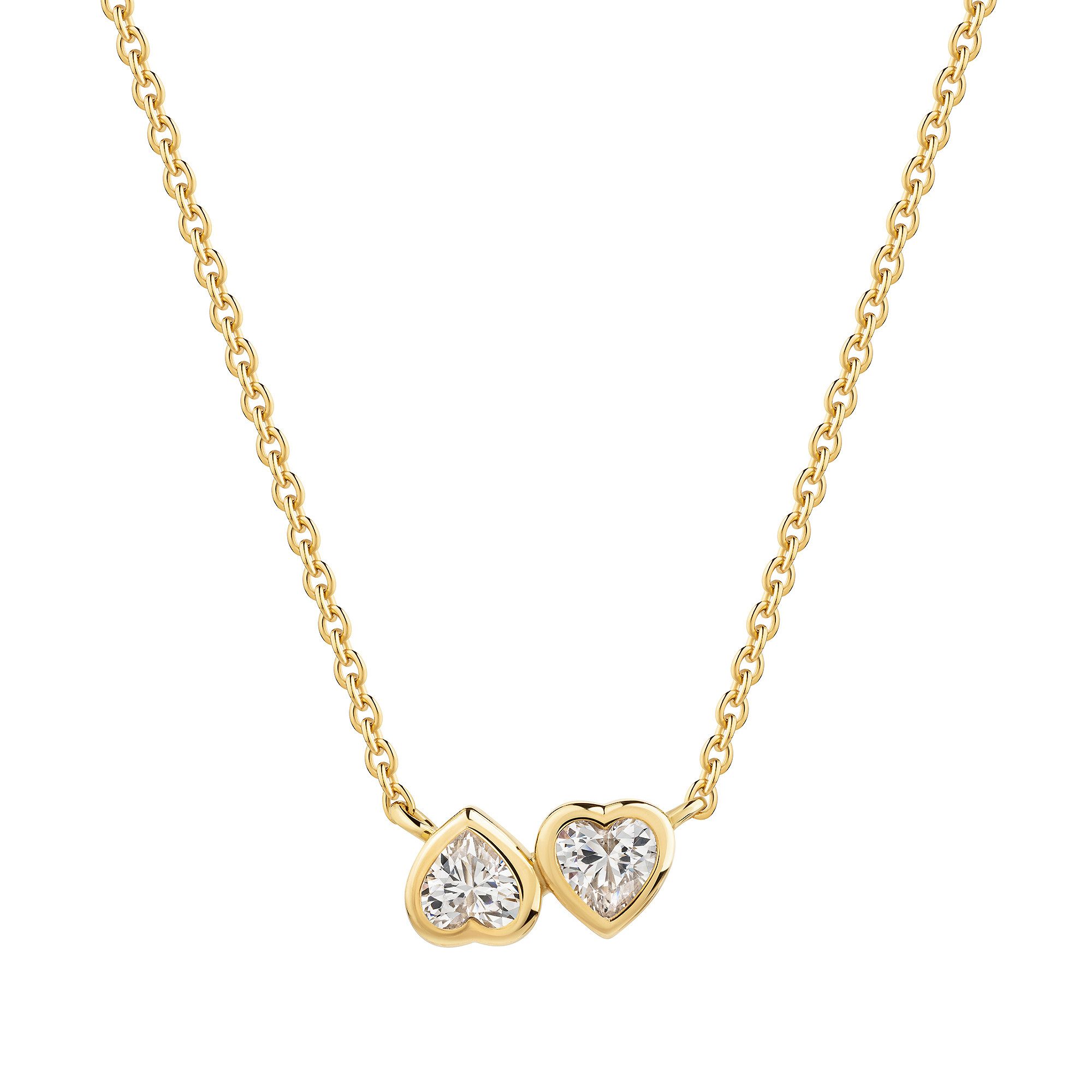 Kette mit Anhänger Schmuck Geschenk Silber 925 Halsschmuck Halskette Ankerkette Herz