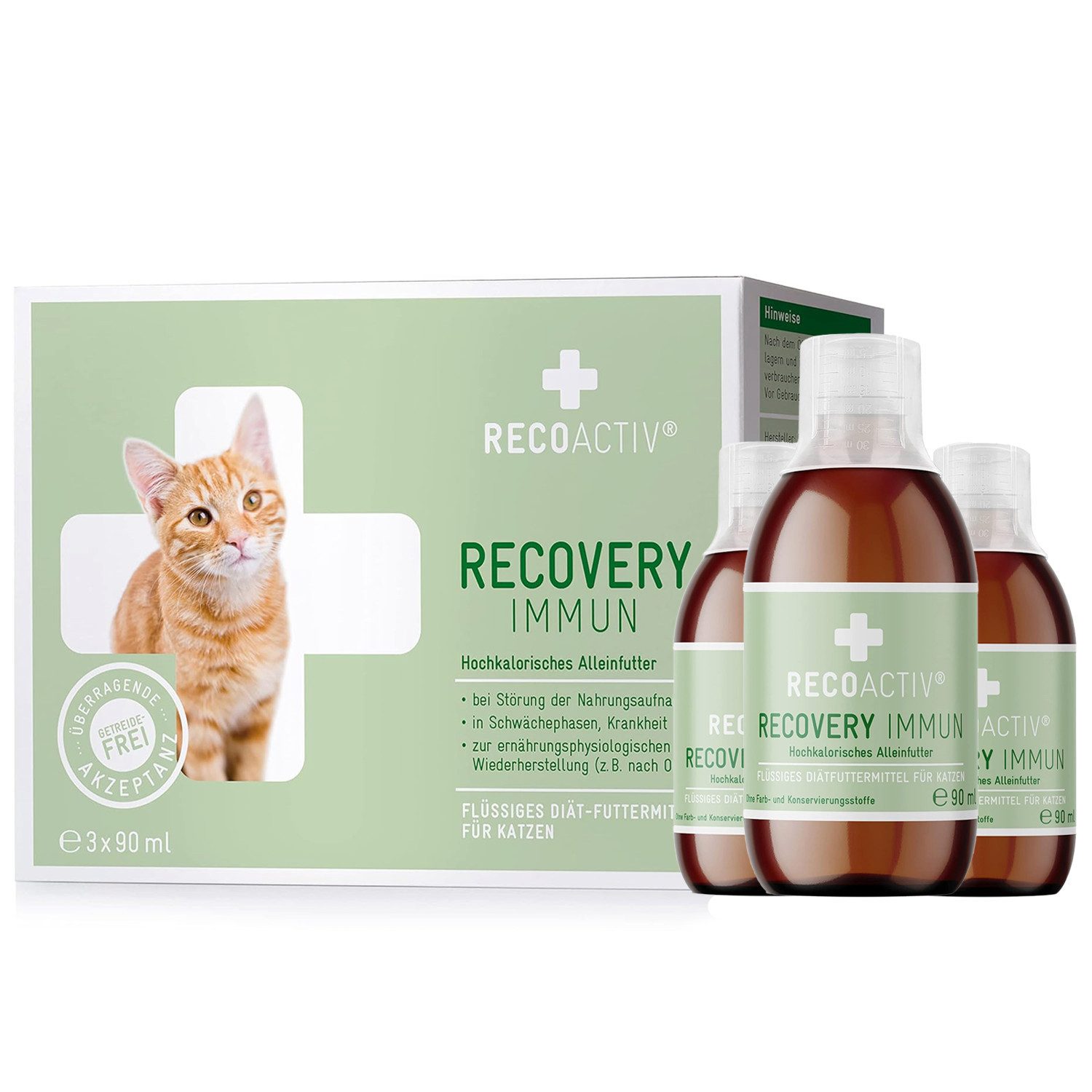 RECOACTIV Recovery Immun Tonicum, Ergänzungsfuttermittel für: Katze