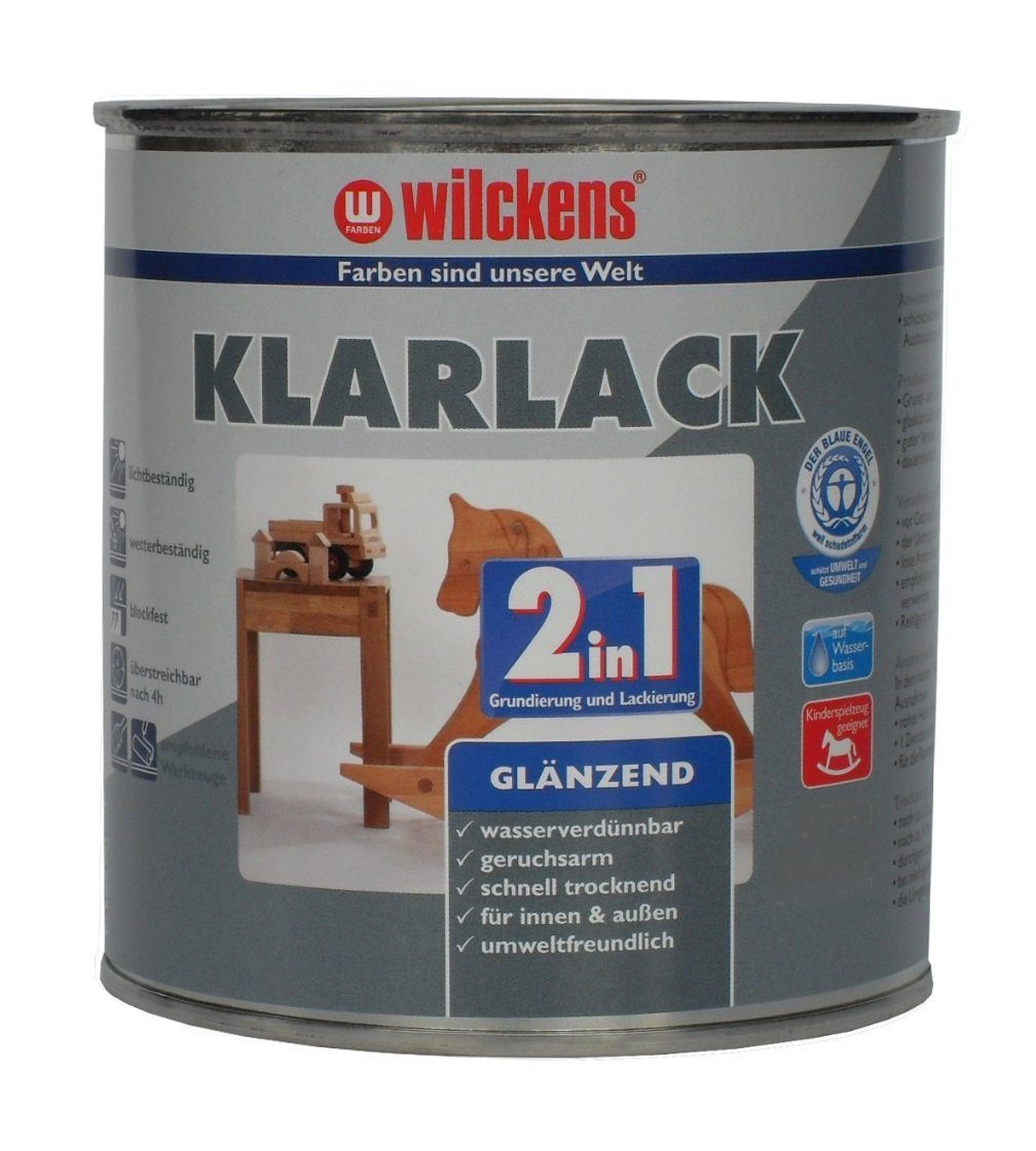 Wilckens Farben Klarlack 750 ml Klarlack 2in1 Glänzend
