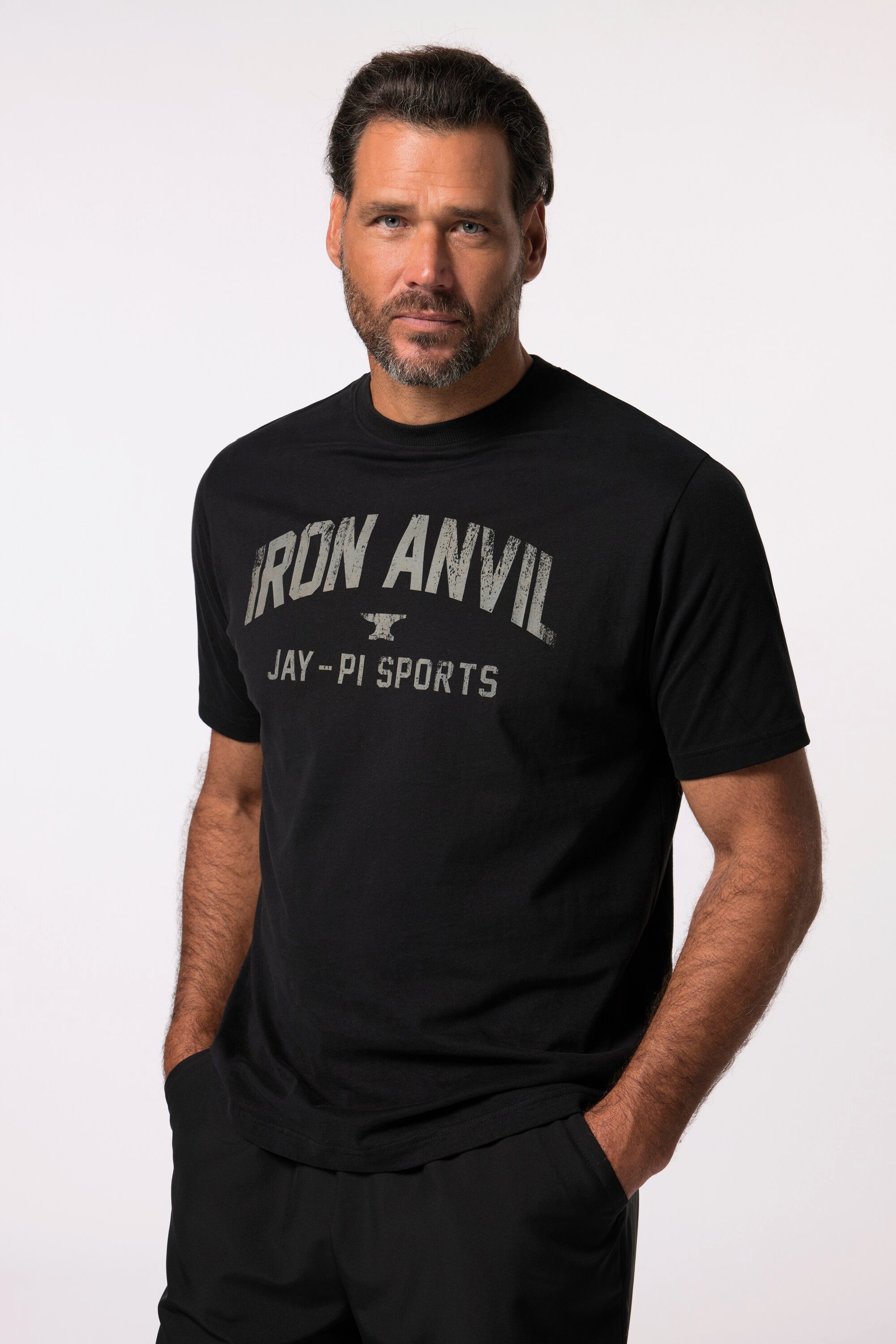 JP1880 T-Shirt T-Shirt Iron Anvil Fitness Halbarm