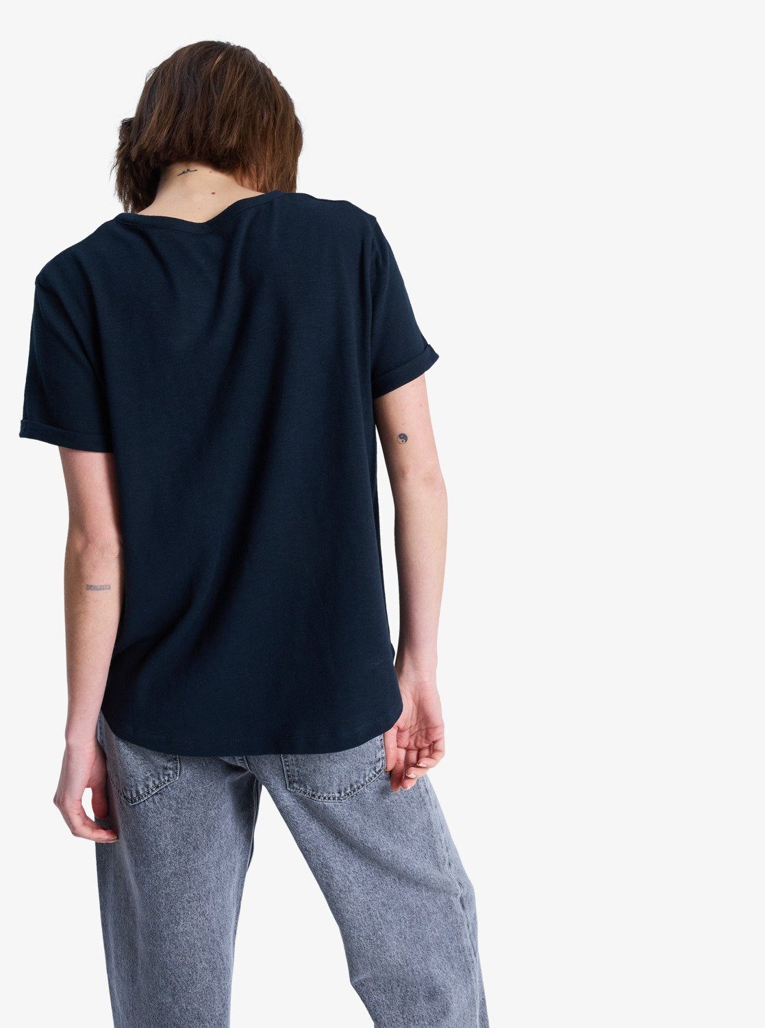 Roxy T-Shirt VL OCEANWAVE REGULAR Kurzarmdesign, mit Rundhalsausschnitt, sportlicher Stil
