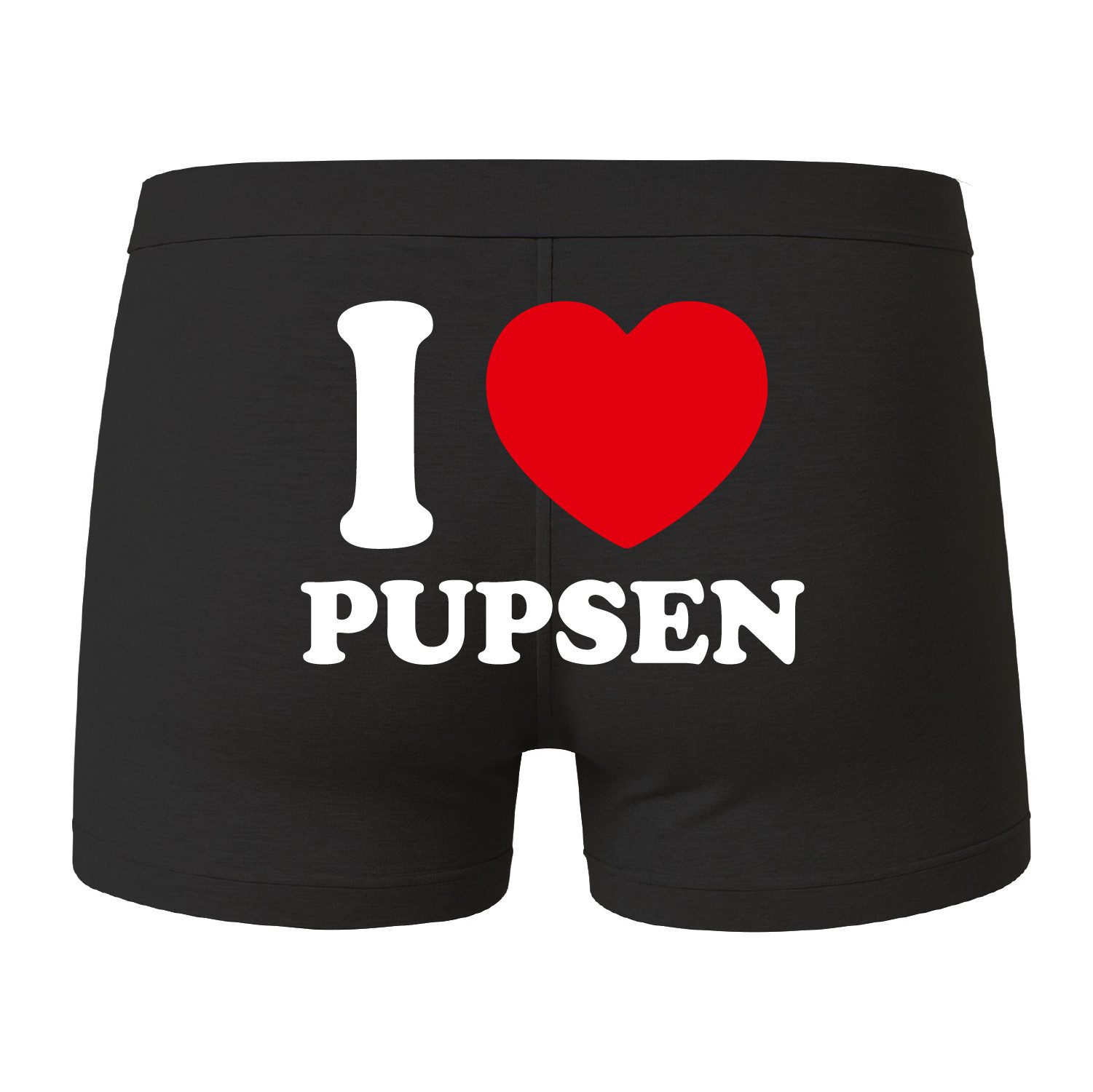 deinshirt Boxershorts Boxershorts I love Pupsen günstig online kaufen