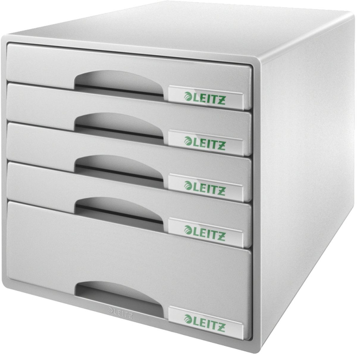 Organizer Schubladenbox Plus 5 Schubladen Polystyrol grau