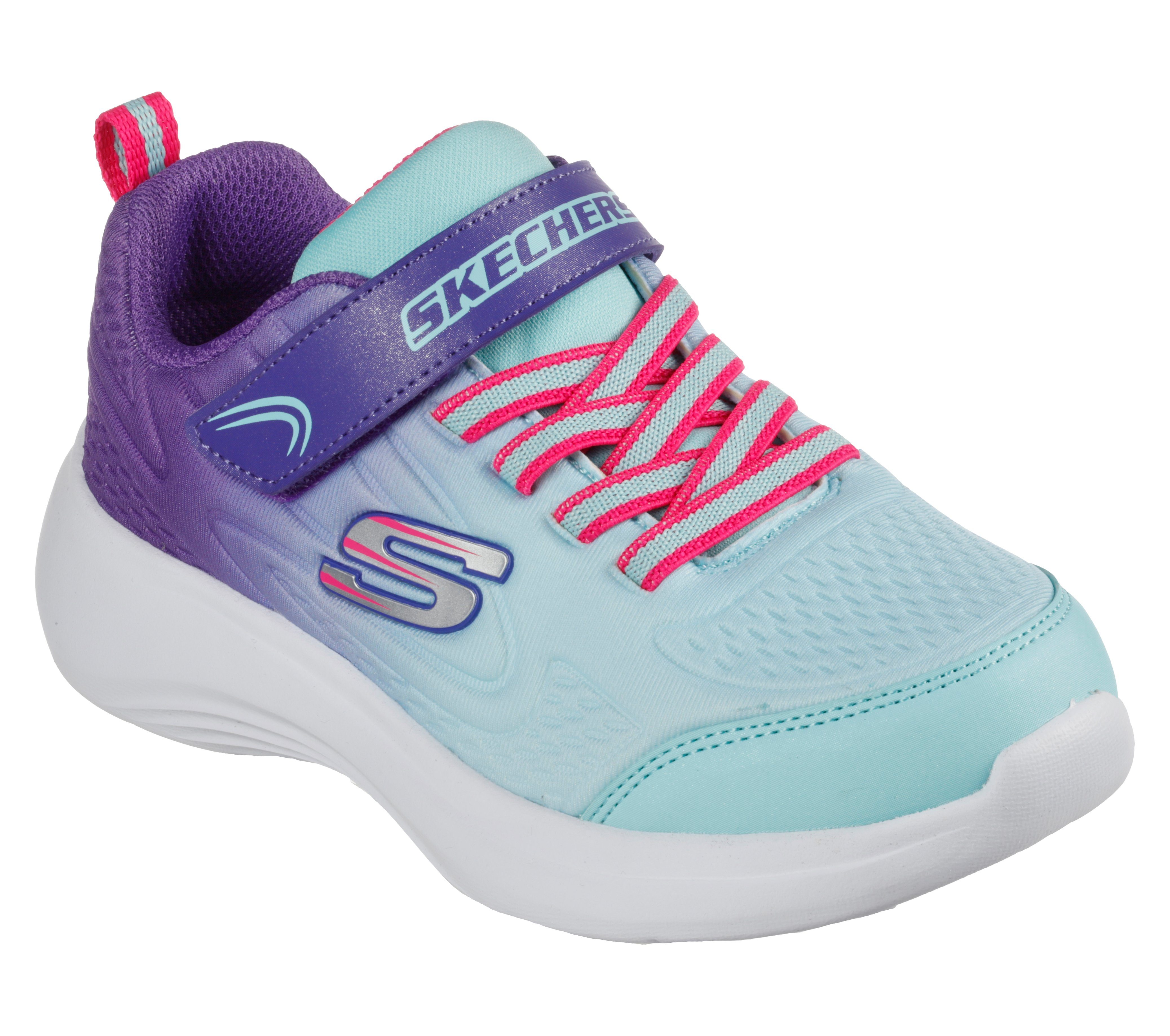 Skechers SELECTORS SWEET SWIRL Sneaker Gepolsterte Komfort-Innensohle Purpur gefleckt / Türkis