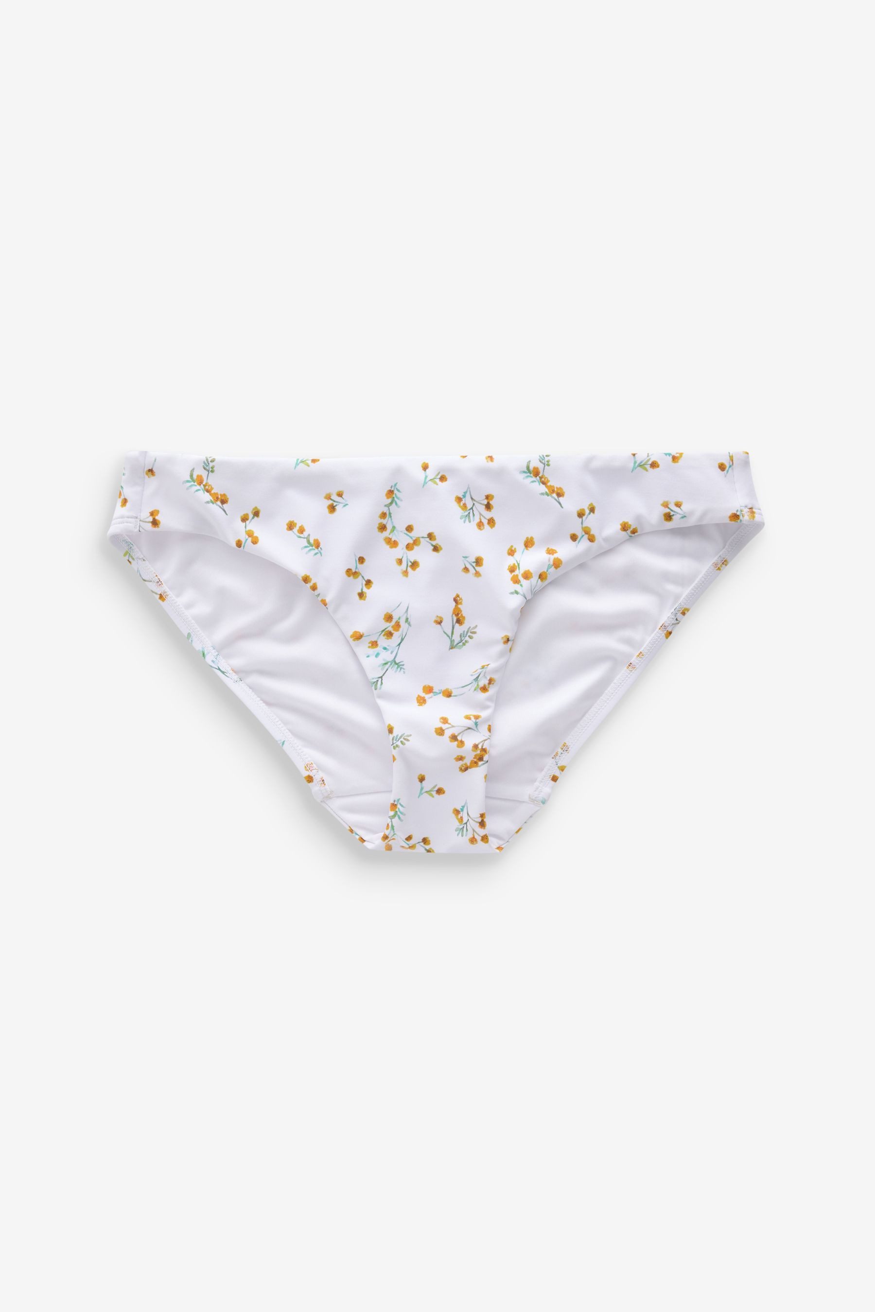 Next Bikini-Hose Gesmokte Bikinihose mit hohem günstig online kaufen