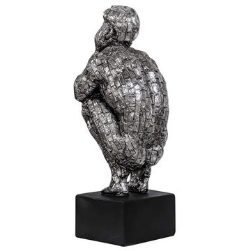 Aubaho Dekofigur Skulptur Mann Figur Kunst Dekoration Antik-Stil - 35cm