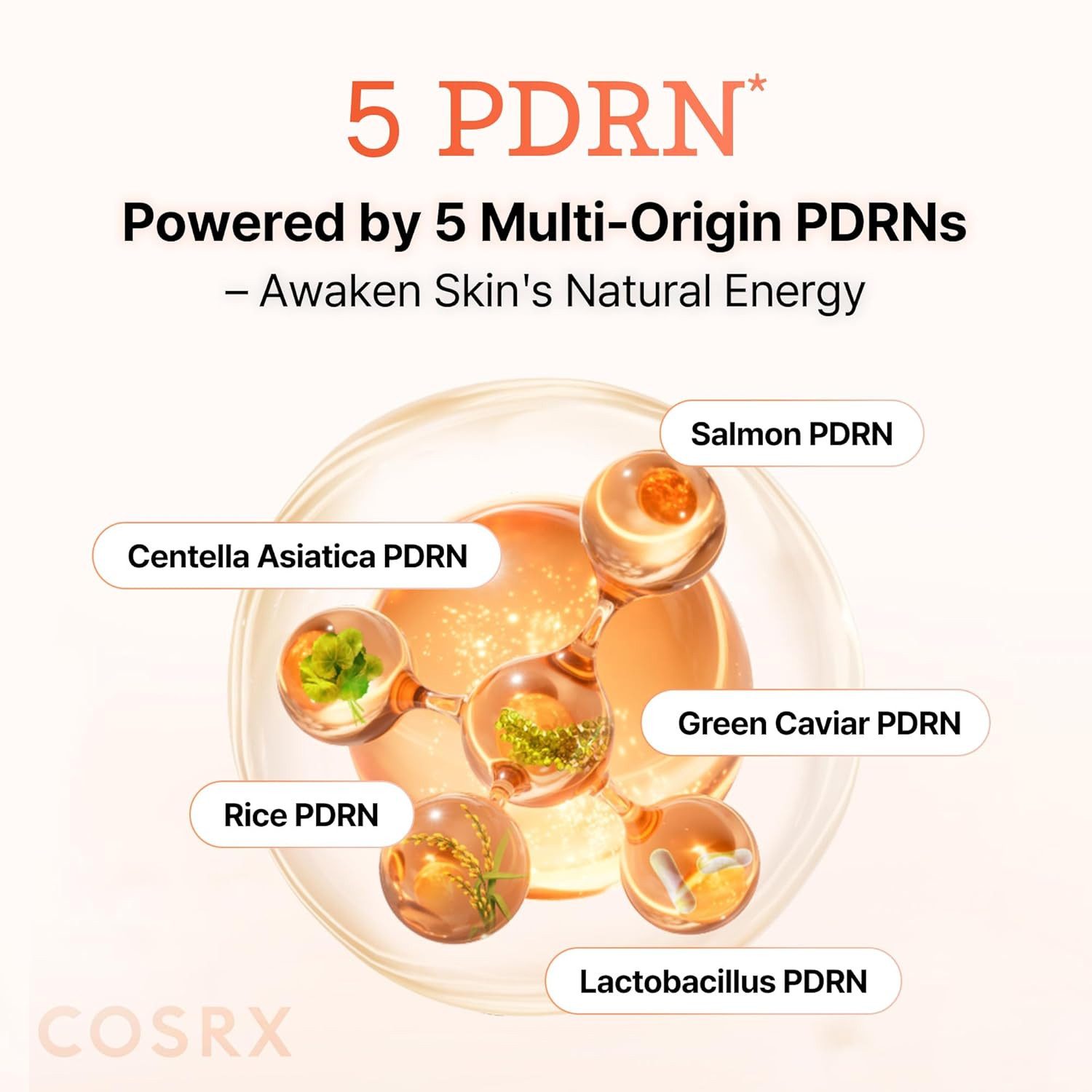 Cosrx Gesichtsmaske 5 PDRN Hyaluronic Acid Vital Hydrating Hydrogel Mask – Set mit 3 Gesichtsmasken à 34 g – intensive Feuchtigkeit & Pflege für trockene, fahle oder reife Haut – mit Niacinamid, Kollagen & Panthenol