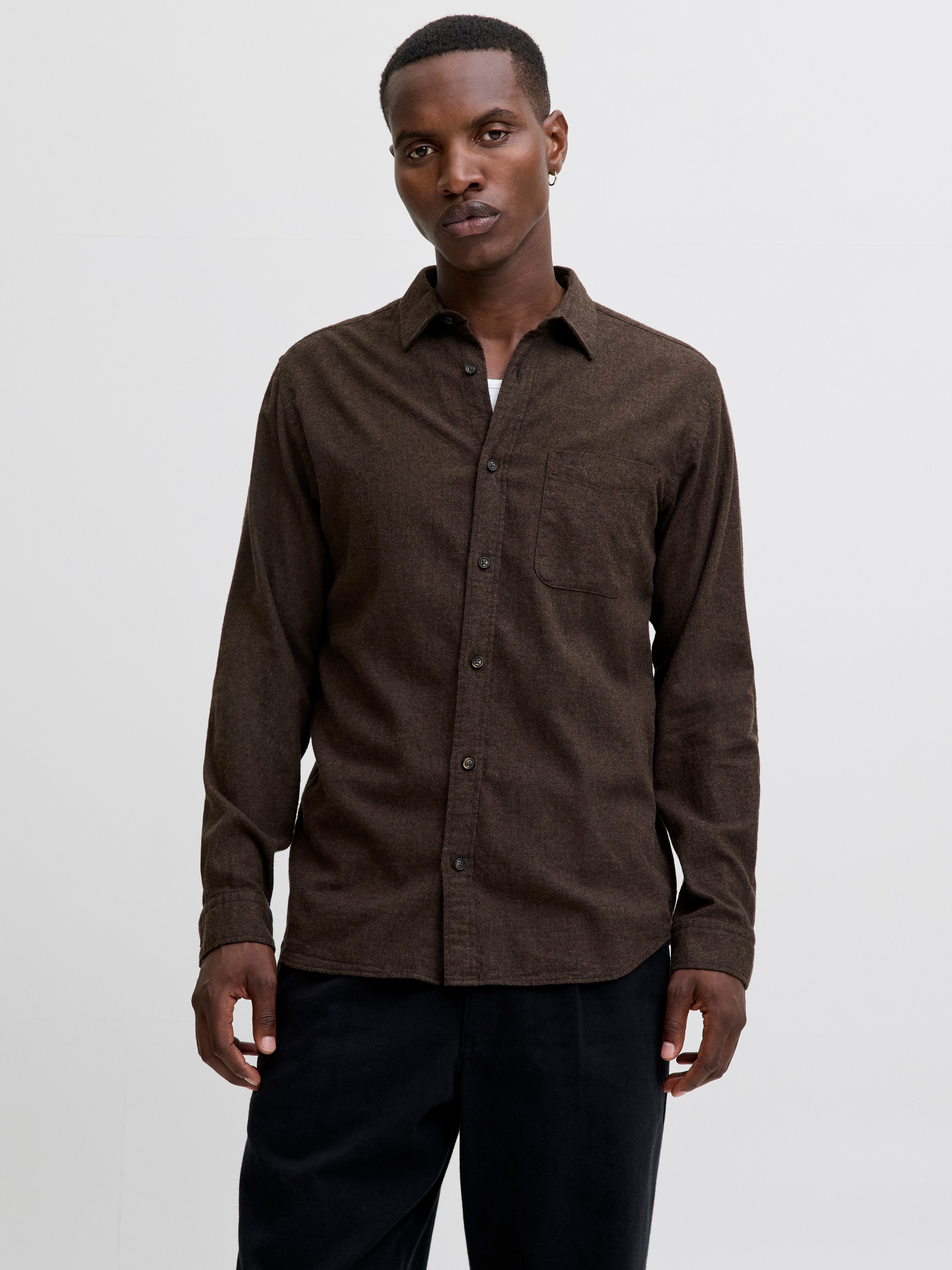 Jack & Jones Langarmhemd JJECLASSIC MELANGE günstig online kaufen