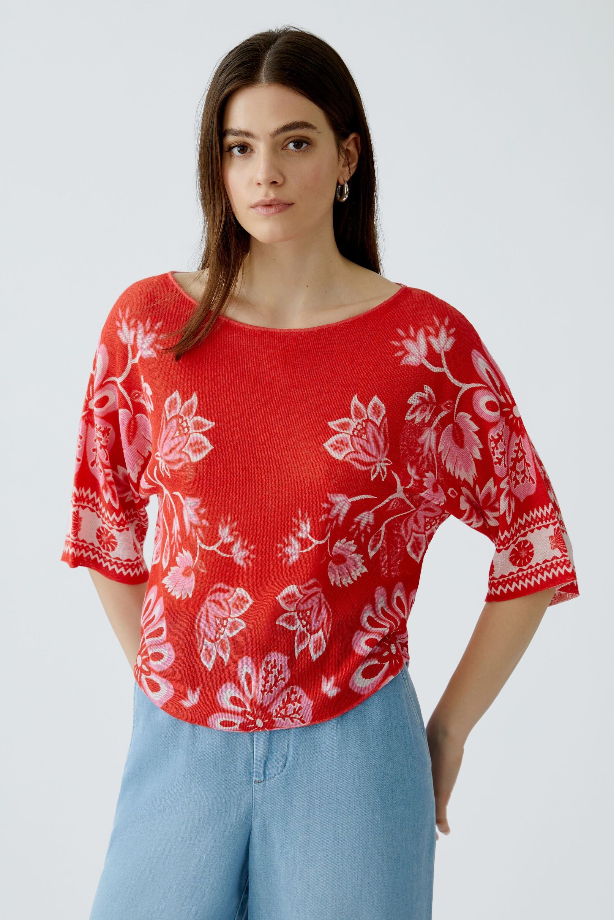 Oui Rundhalspullover Pullover günstig online kaufen