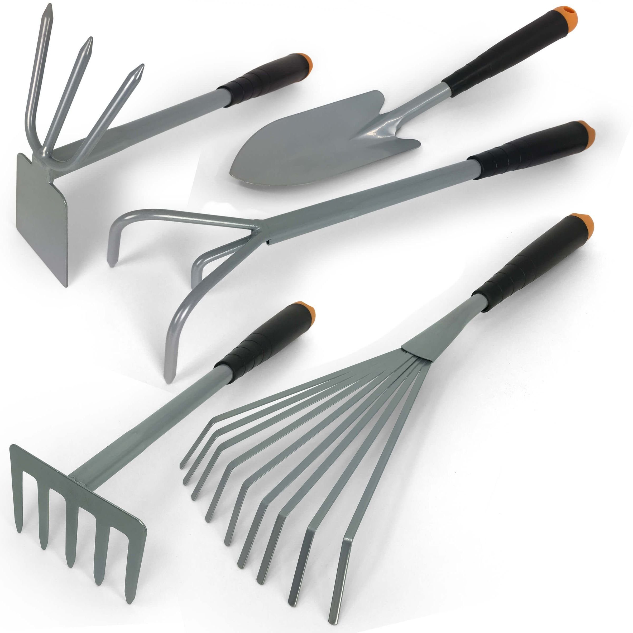 Gravidus Gartenpflege-Set 5-tlg. Gartenwerkzeug Set Harke günstig online kaufen