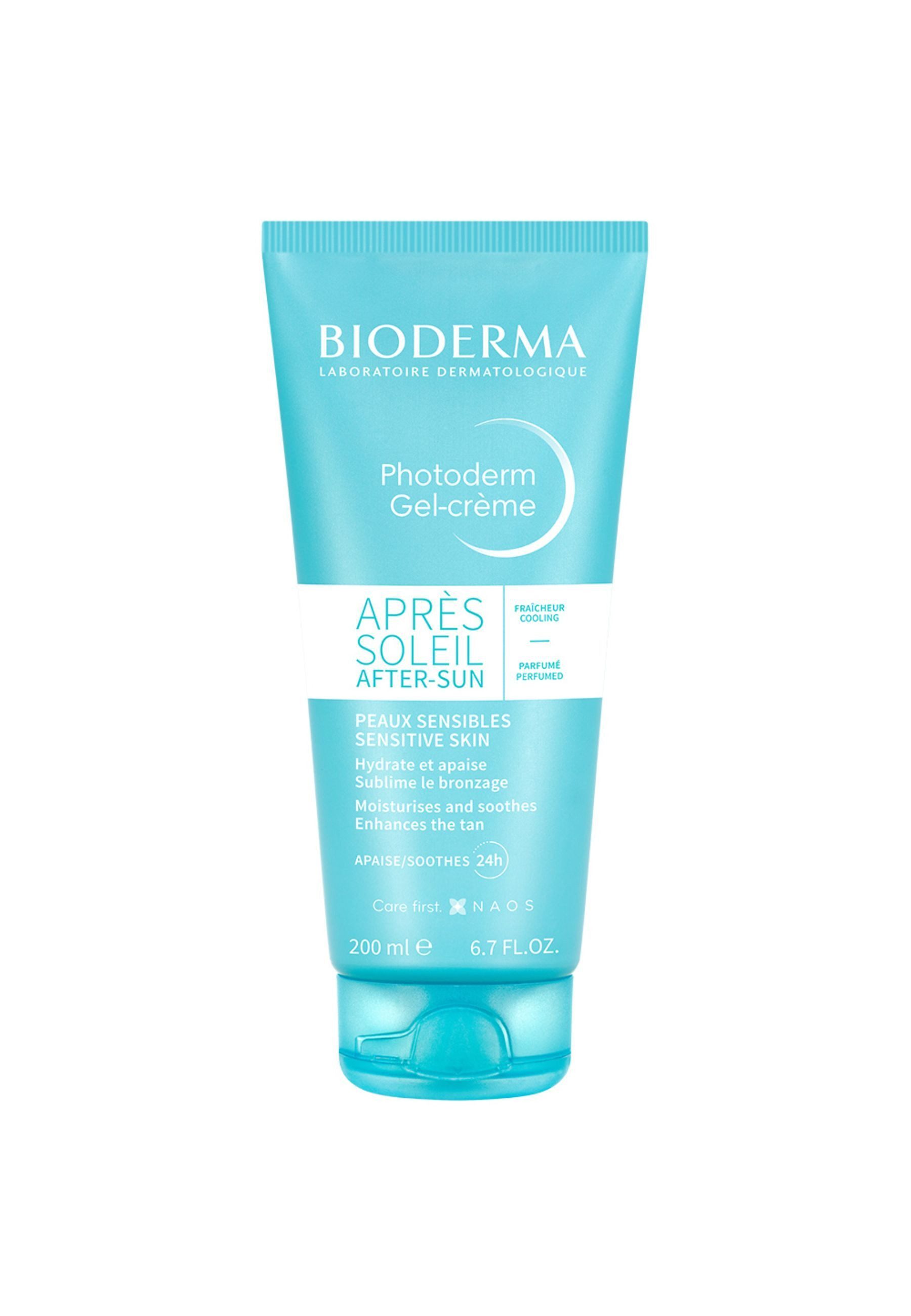 Bioderma Duschgel Photoderm Apres soleil Creme, verlängert die natürliche Bräunung