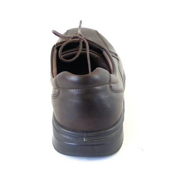 NAOT Mark braun Herren Schuhe Schnürhalbschuhe Leder Wechselfußbett 16789 Walkingschuh