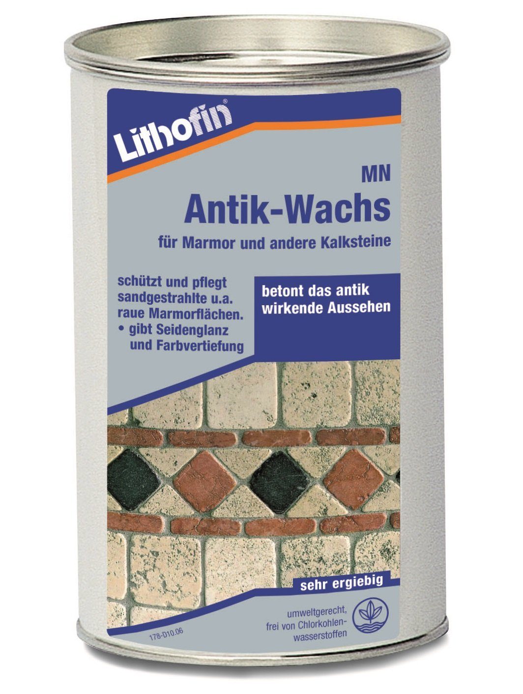 LITHOFIN Naturstein-Reiniger Ltr Lithofin 1 Antik Wachs MN