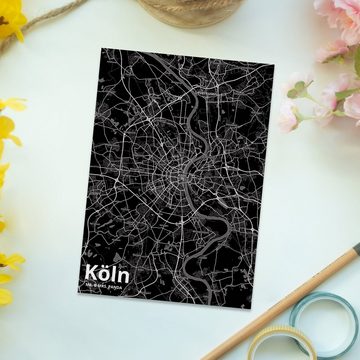 Mr. & Mrs. Panda Postkarte Köln - Geschenk, Dankeskarte, Städte, Grußkarte, Einladung, Dorf, Ans
