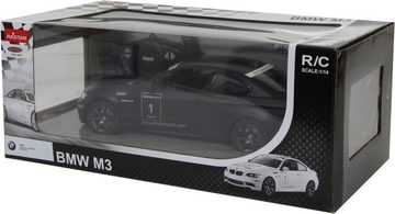 Jamara RC-Auto Deluxe Cars, BMW M3 Sport, 1:14, schwarz, 2,4GHz, mit LED-Licht