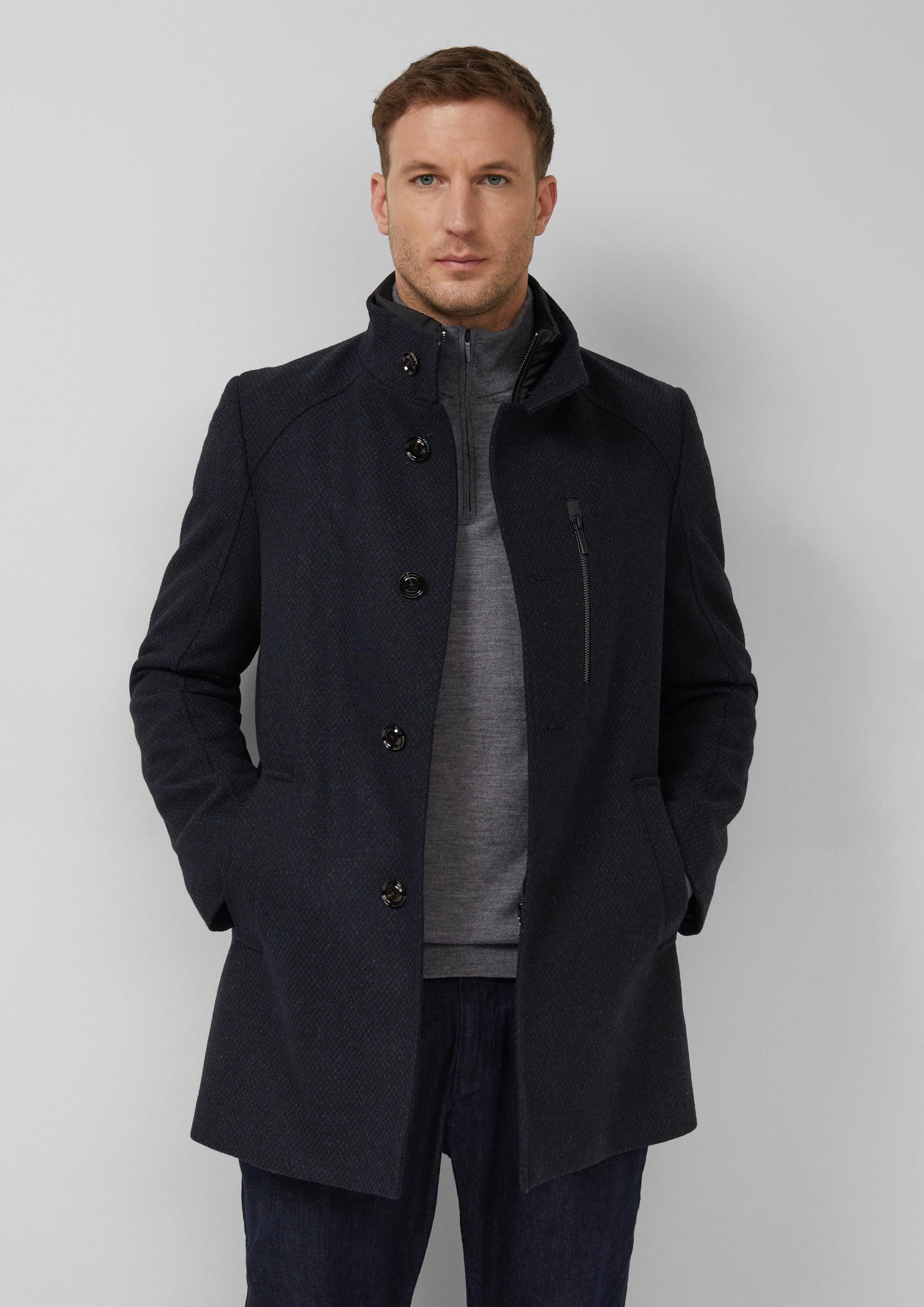 s.Oliver Funktionsmantel Outdoor-Mantel Klassischer Mantel mit herausnehmbarem Insert