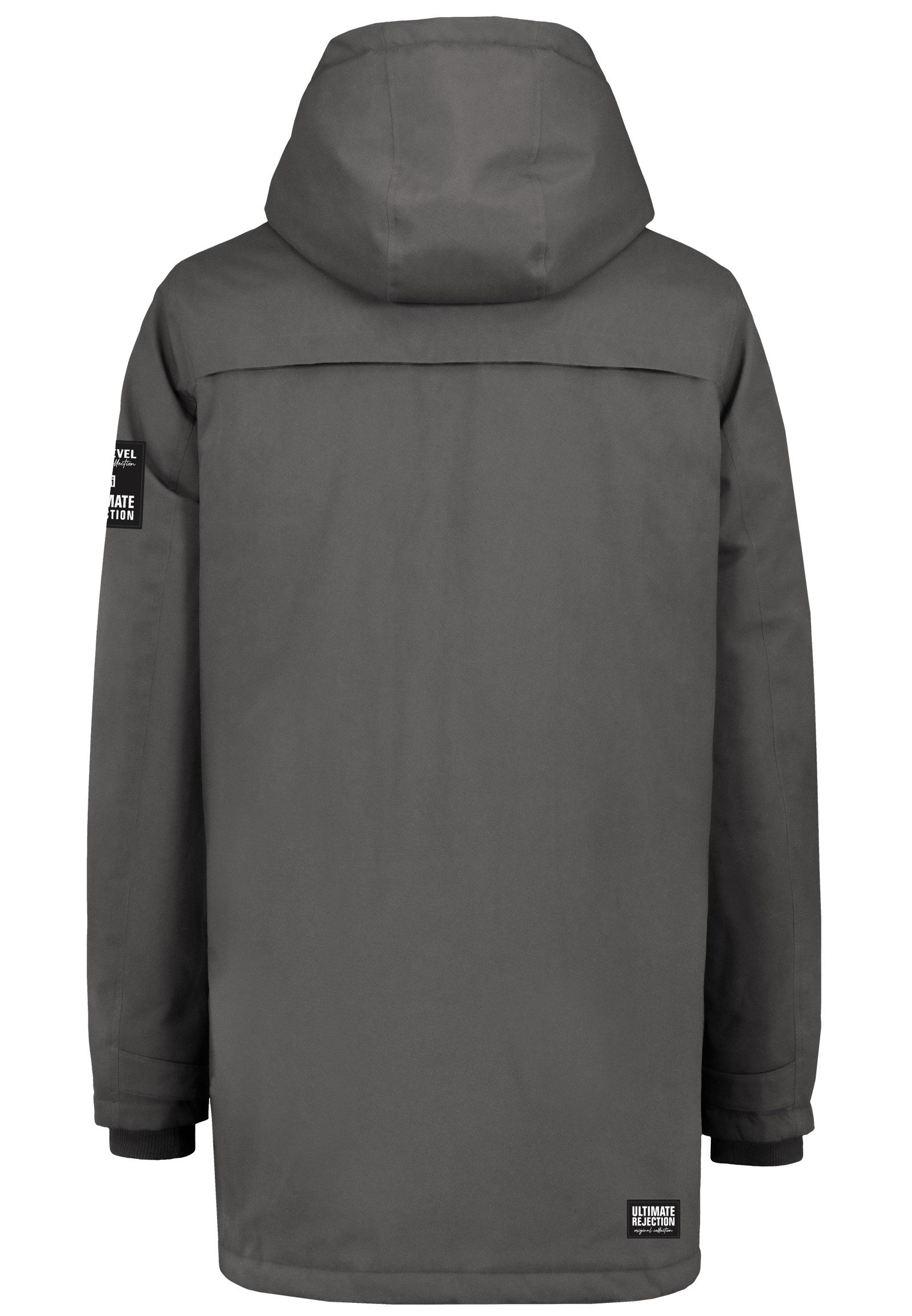 SUBLEVEL Parka Herren Winterjacke Jacke Warm Modern lang Mantel mit Kapuze