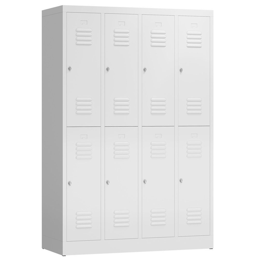 Steelboxx Spind Spindschrank für 8 Personen abschließbar Spind Fächerschran günstig online kaufen