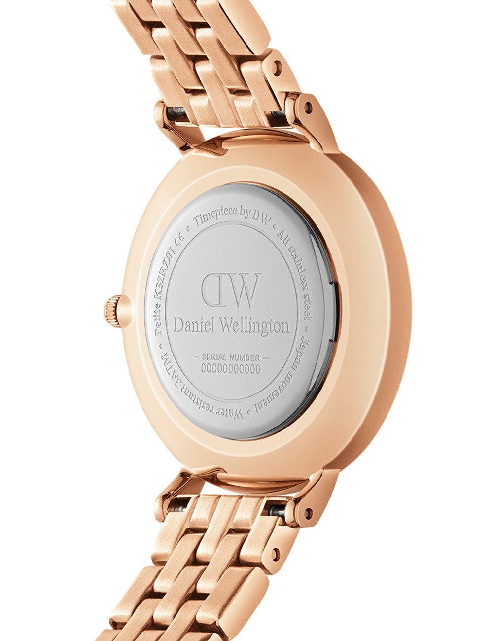 Daniel Wellington Quarzuhr Daniel Wellington DW00100666 Damenuhr Petite Lumine Bezel 5-Link Melro Daniel Wellington DW00100666 Damenuhr Petite Lumine Bezel 5-Link Melrose 28mm 3ATM