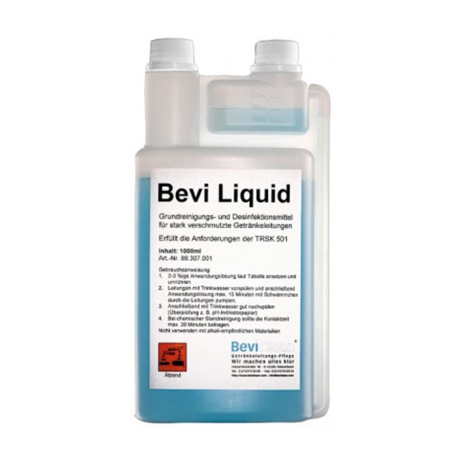 Bevi Clean GmbH Bierzapfanlage Bevi Liquid - Grundreinigungsmittel - 1Liter