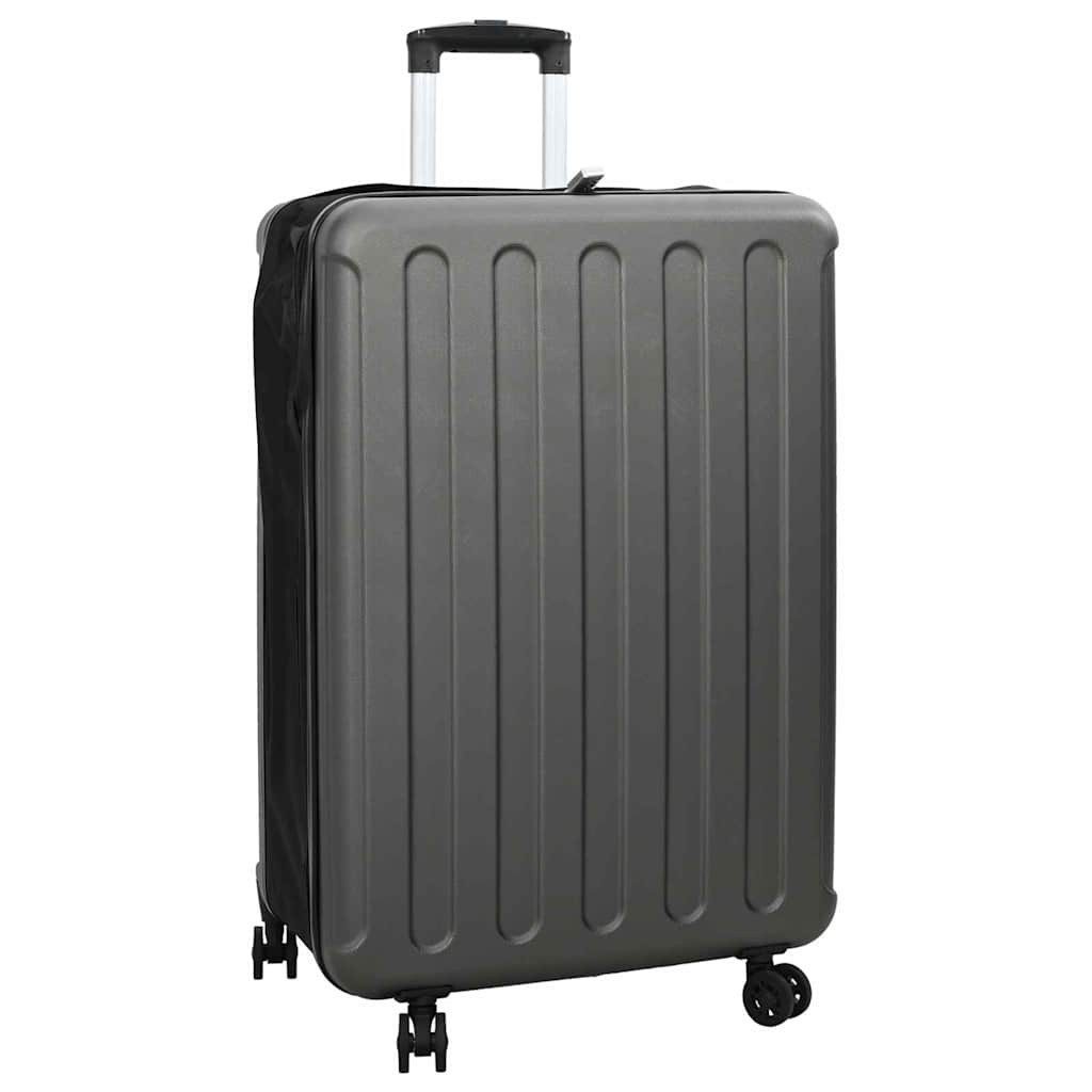 vidaXL Trolley Koffer mit Schloss Dunkelgrau 50 x 30 x 76 cm ABS Kunststoff