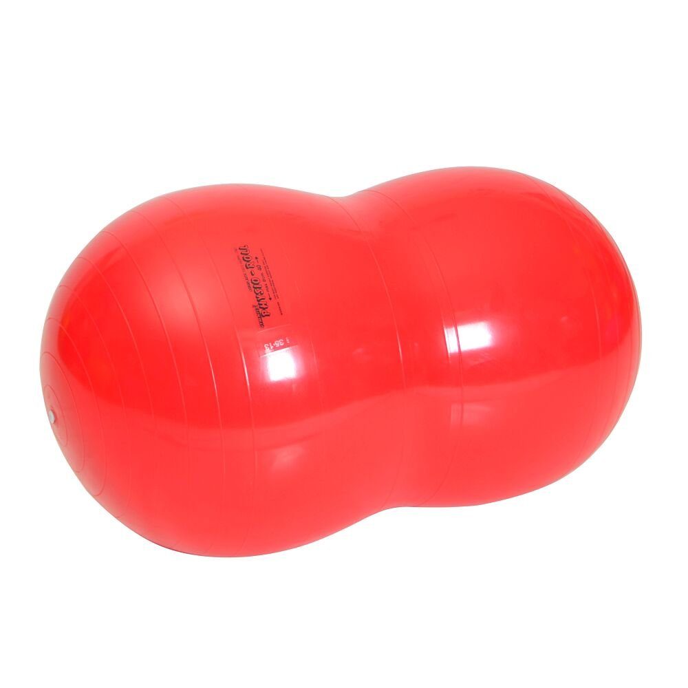 Gymnic Spielball Fitnessball Gymnic Physio-Roll, Besonders hohe Belastbarkeit Lxø: 65x40 cm, Rot