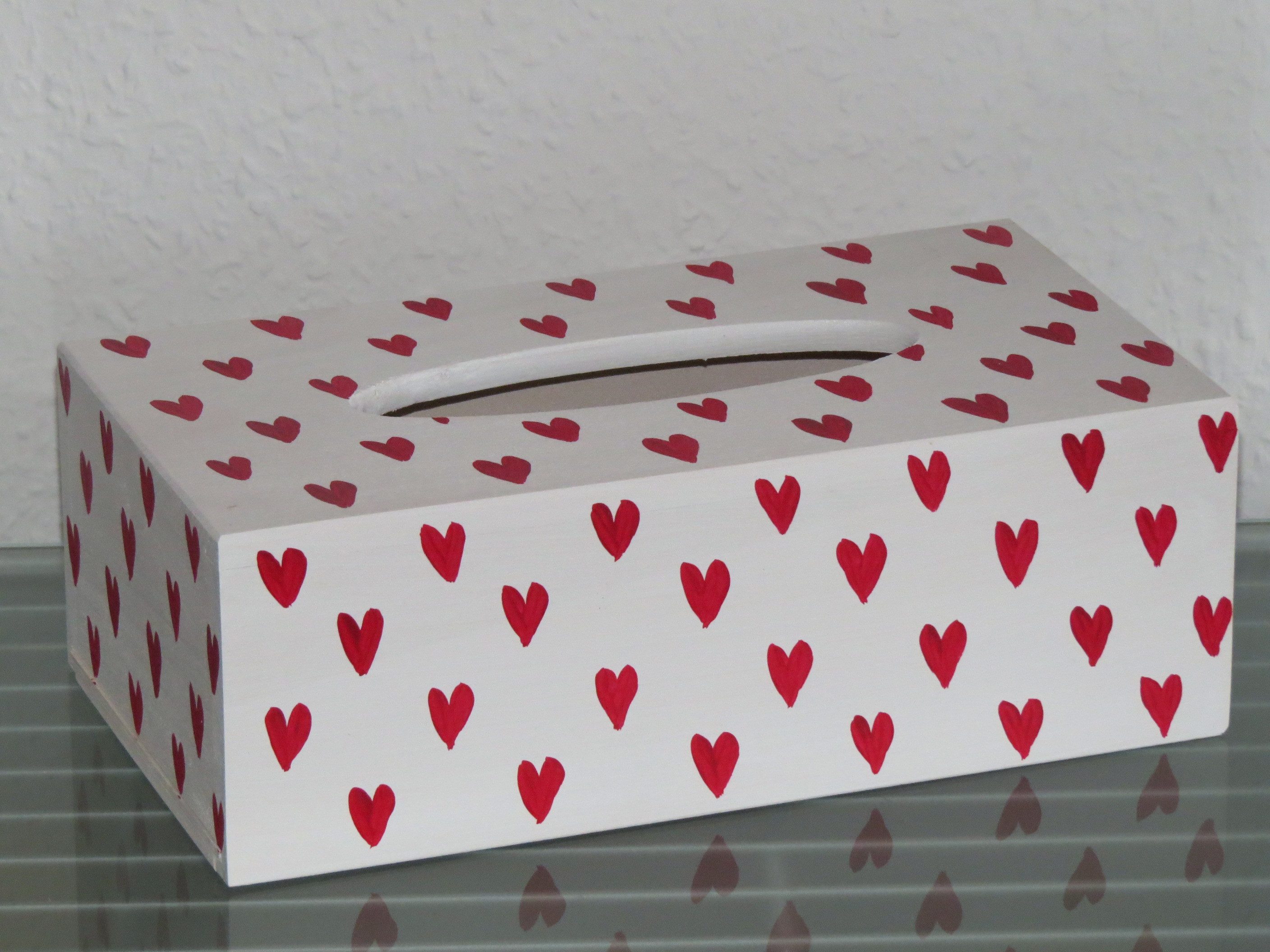 Holzprodukte Kiste Kosmetikbox Kosmetiktücherbox Spender Holz Tücherbox Taschentuchbox