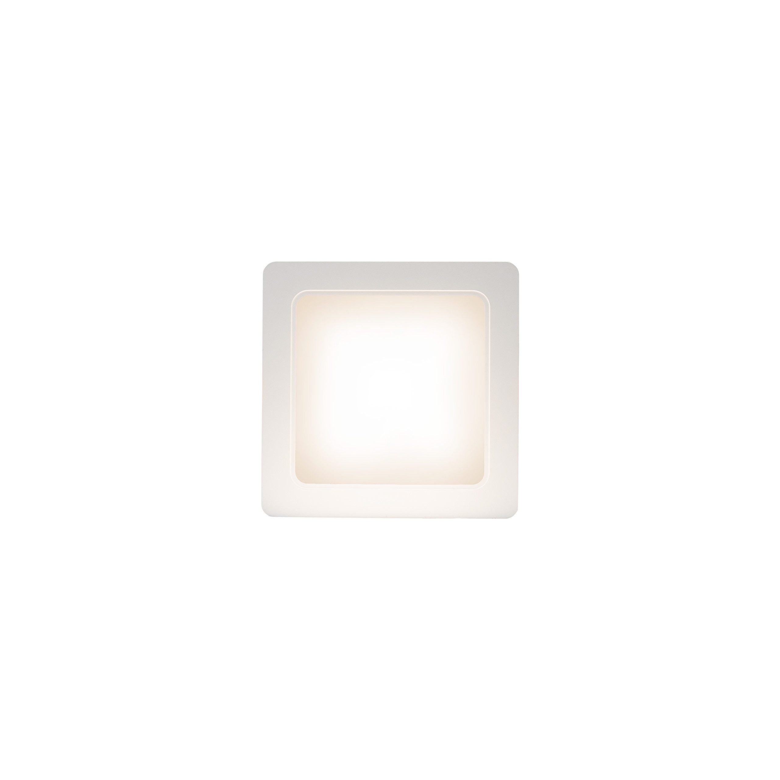 Spectrum LED Panel LED Panel Einbauleuchte 12W 1500lm Badezimmerleuchte IP54 Warm 3000K, Leuchtmittel fest integriert, Warmweiß, Wasserfest, IK06