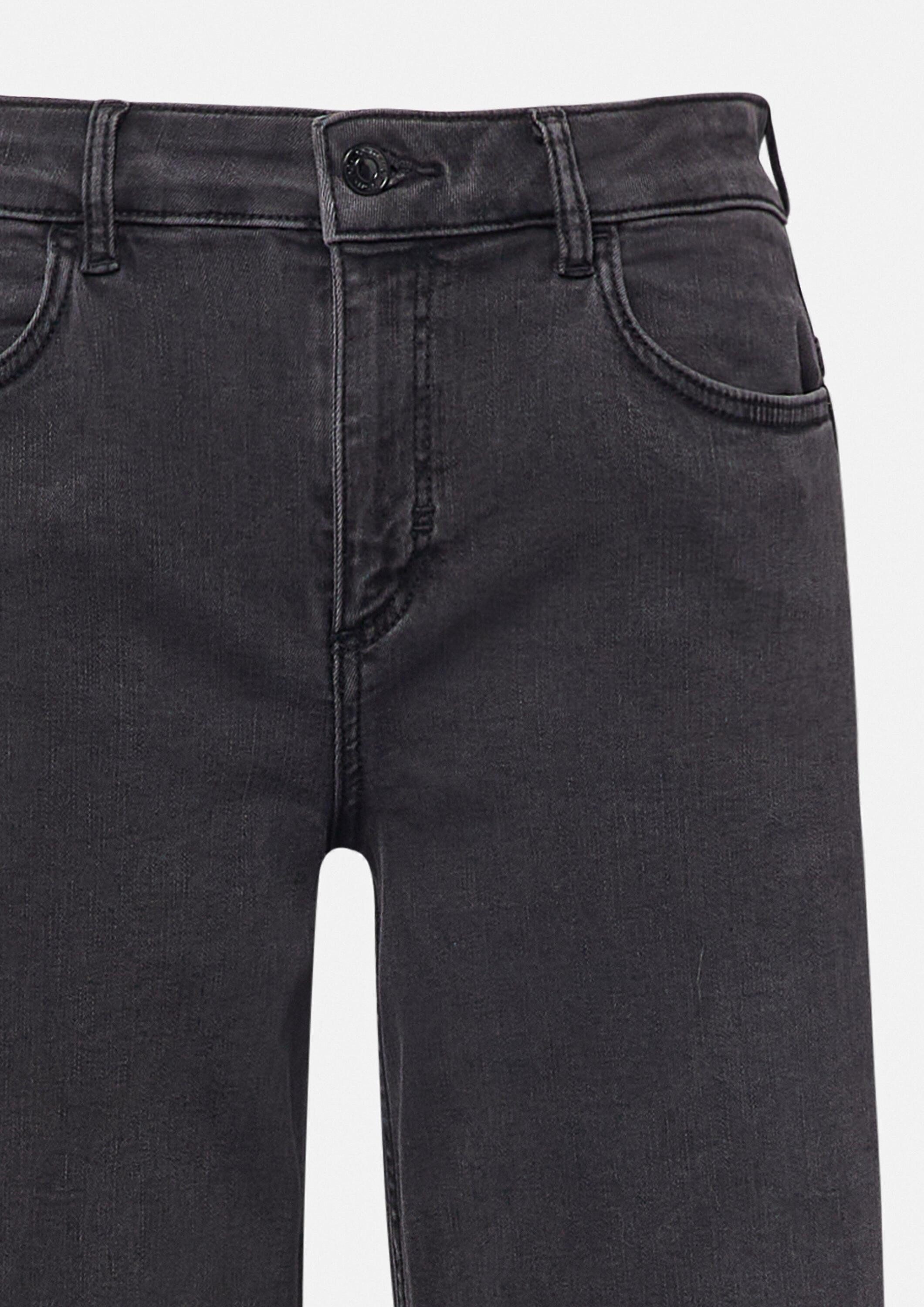comma Regular-fit-Jeans Jeans-Hose Elastische Jeans mit Wide Leg