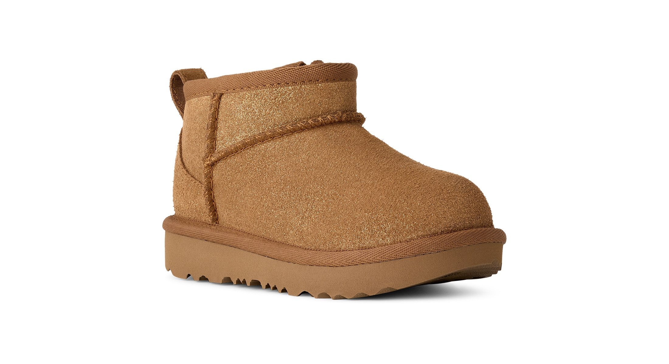 UGG Classic Ultra Mini Dazzle Schlupfboots Winterboots, Schlupboots mit Glitzer