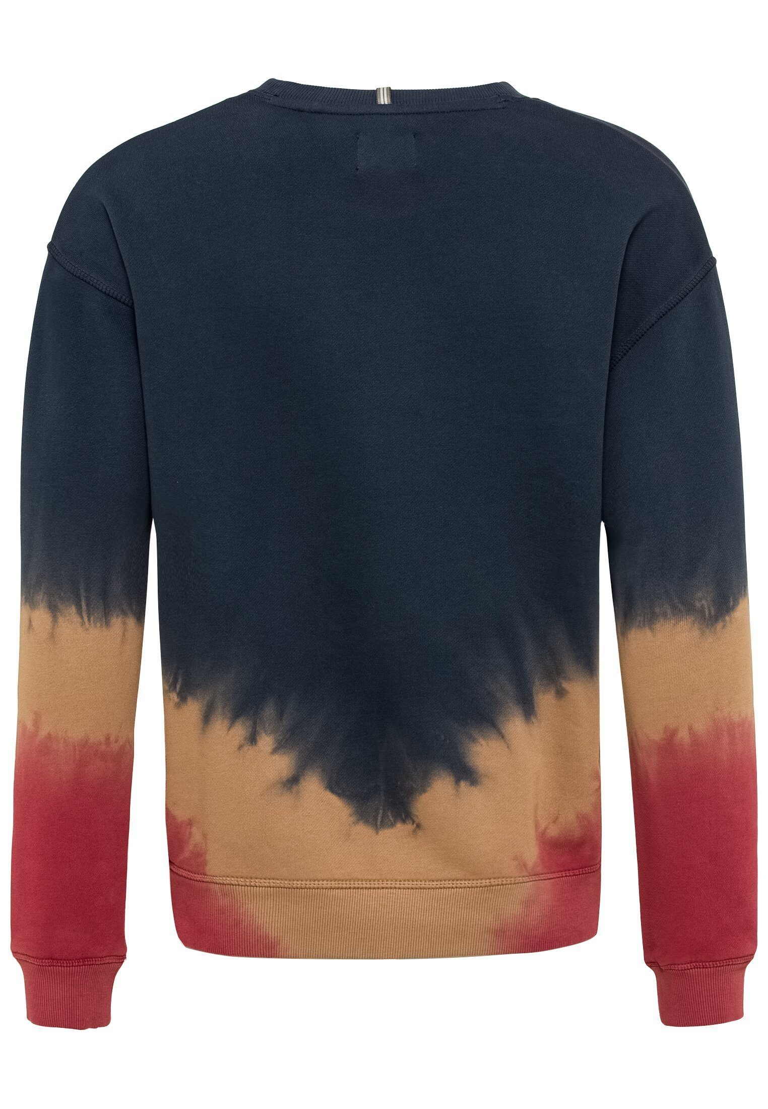 camel active Sweatshirt Sweatshirt mit Dip-Dye-Effekt günstig online kaufen