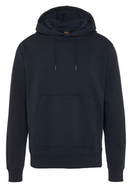 BOSS ORANGE Kapuzensweatshirt (1-tlg) mit seitlichen Rippeinsätzen