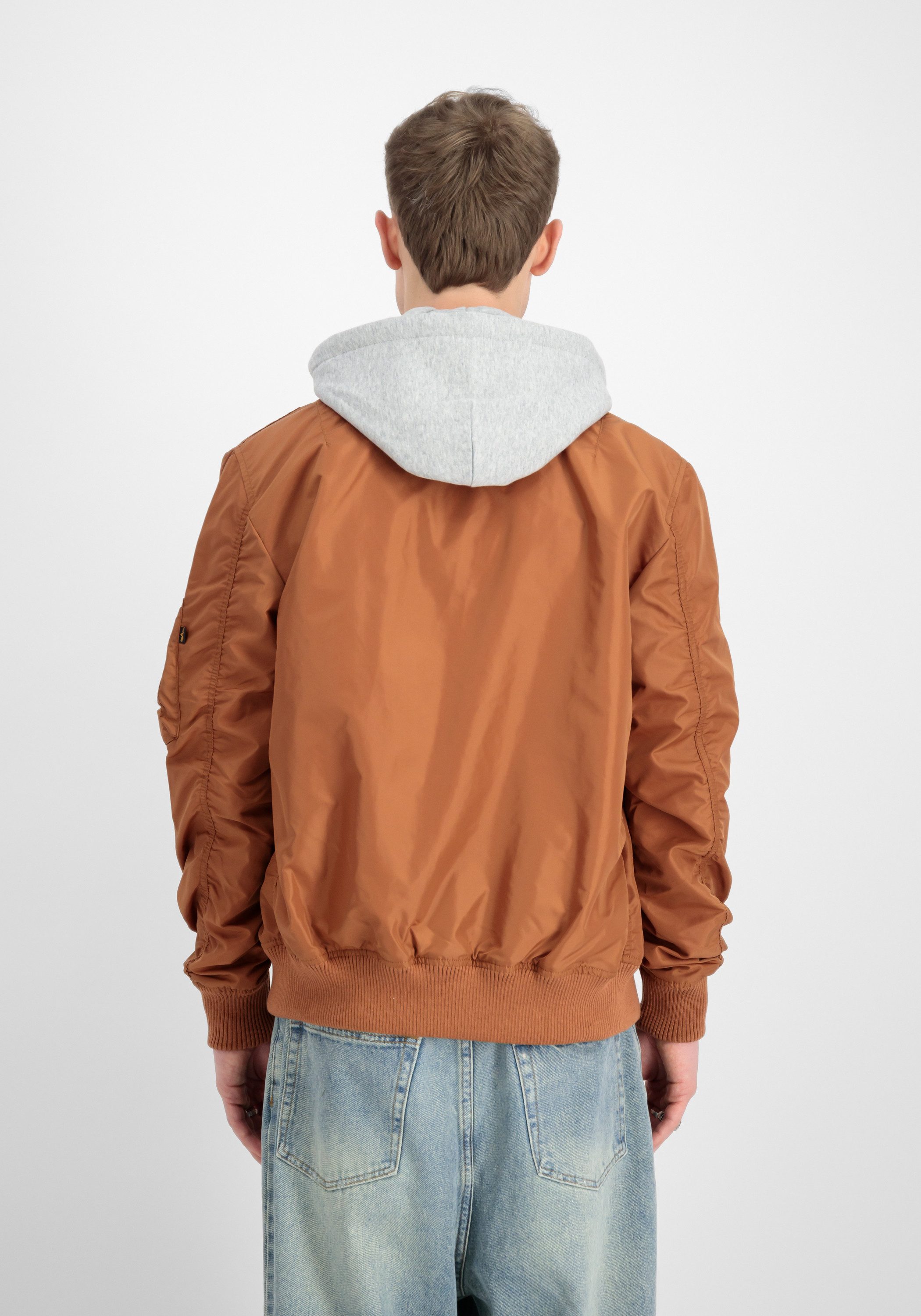 Alpha Industries Bomberjacke MA-1 TT Hood Light