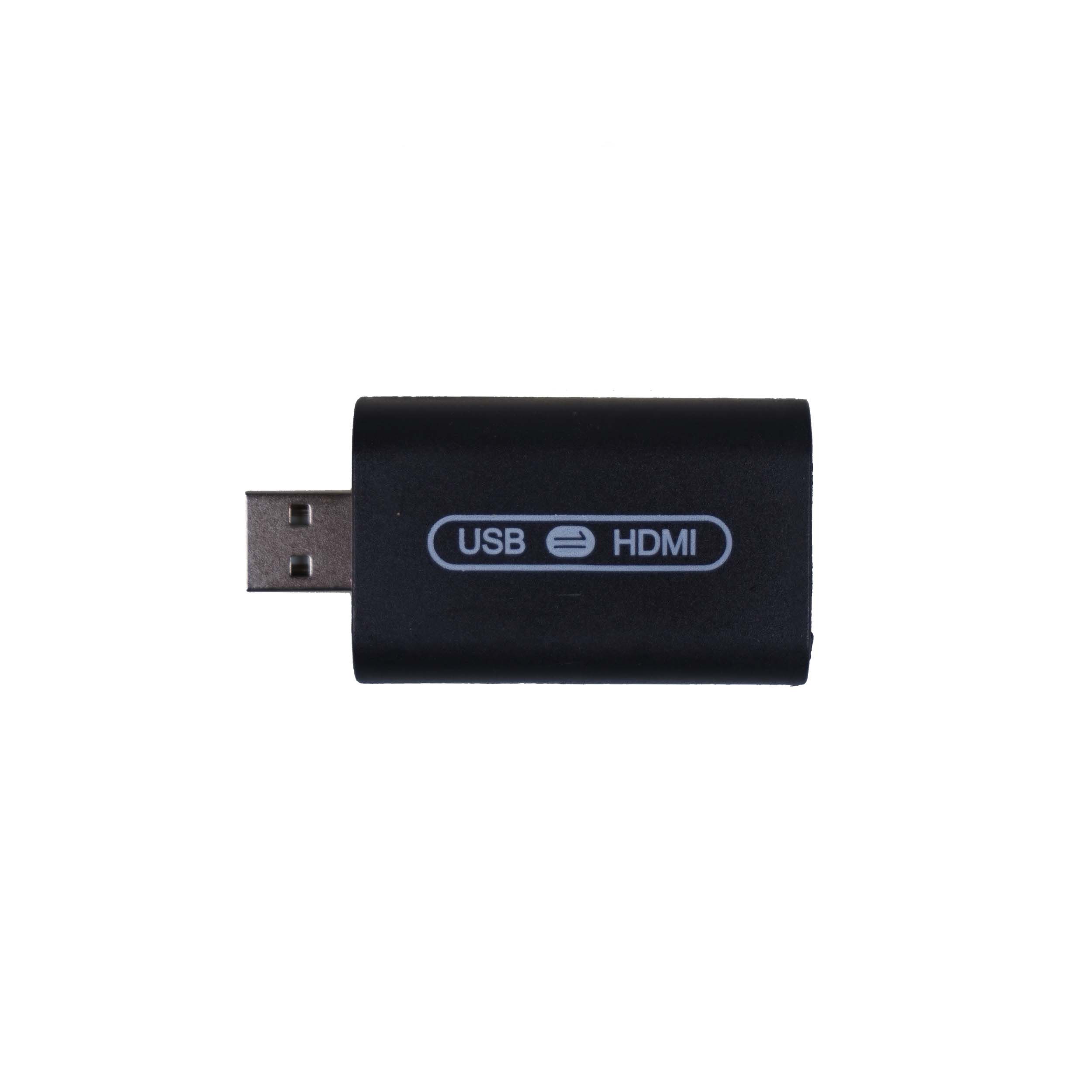 TAFFIO TAFFIO® Video Output Adapter HDMI auf USB für Digital Tacho Adapter KFZ-Adapter