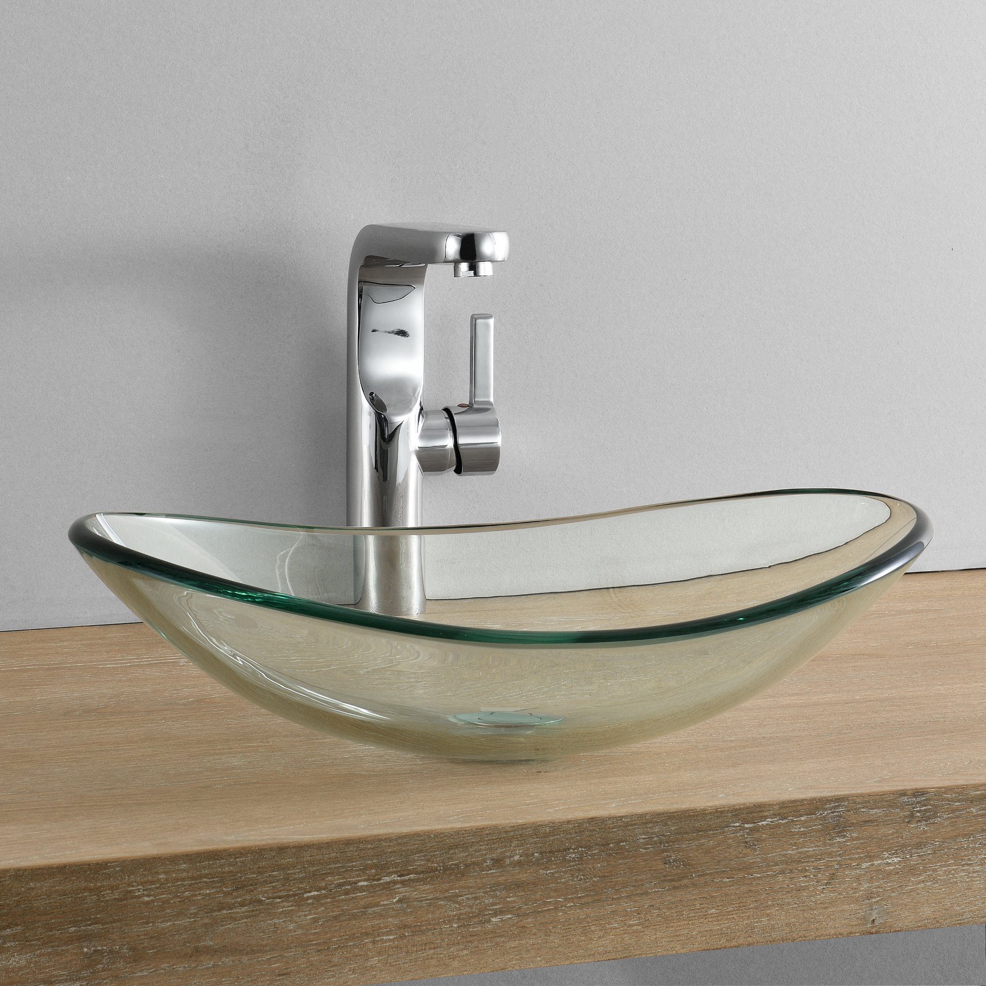 neu.haus Aufsatzwaschbecken, »Bodø« Waschbecken aus Glas oval online kaufen  | OTTO