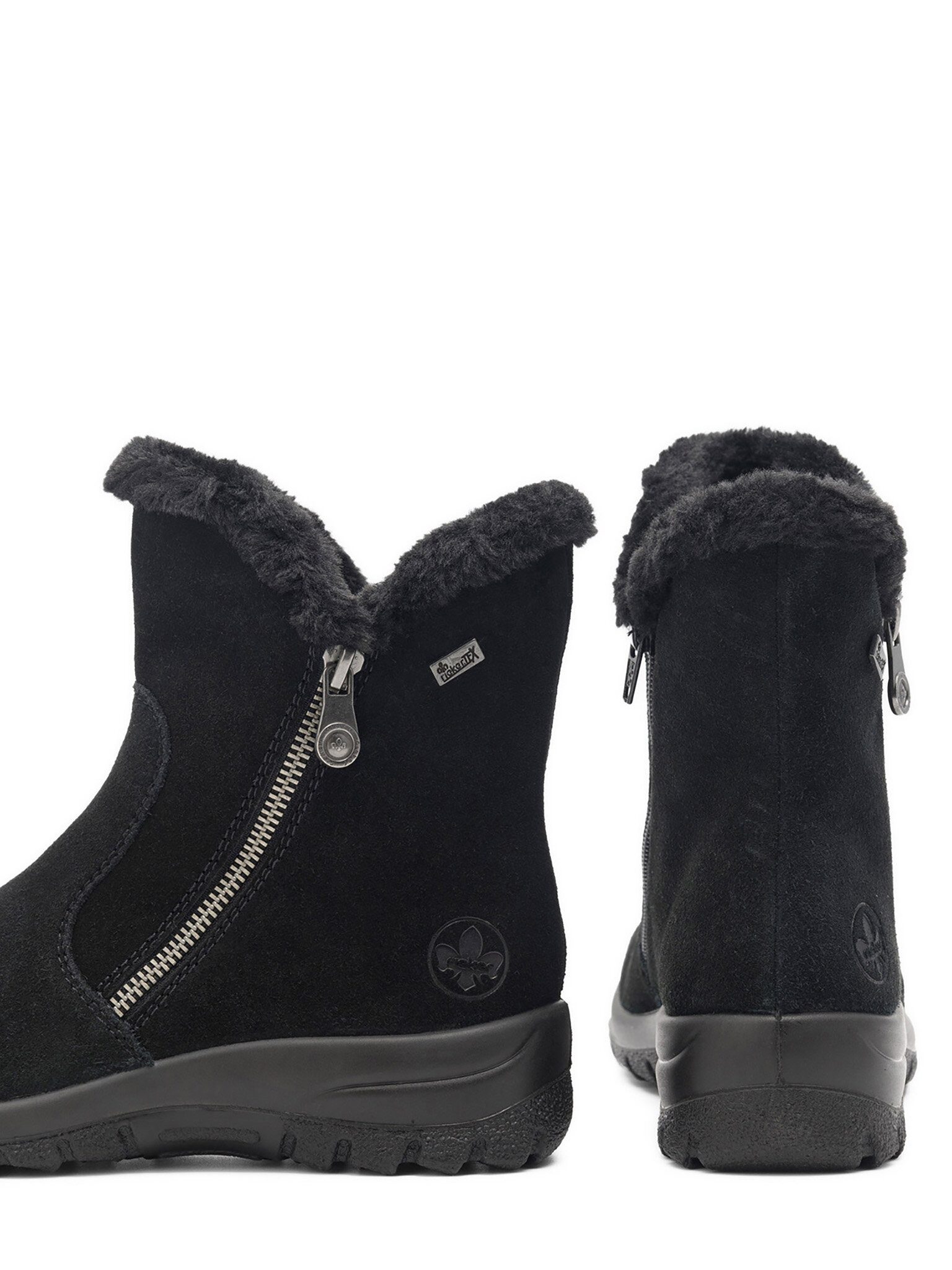 Rieker Rieker Stiefeletten Damen L7162-00 Schwarz Stiefelette