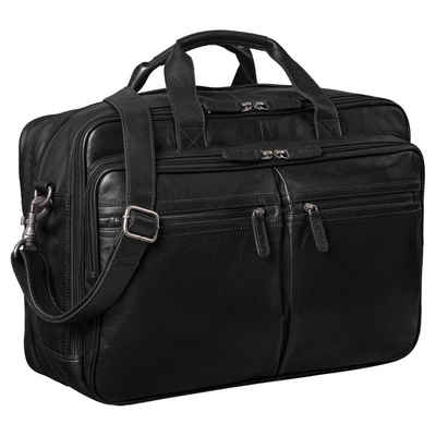 STILORD Laptoptasche "Gigantus" XXL Aktentasche Leder Laptoptasche